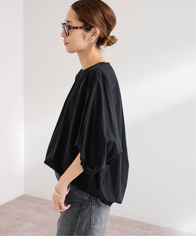Liviana Conti ギャザー Tシャツ | ブラック | FARFETCH JP 新品 