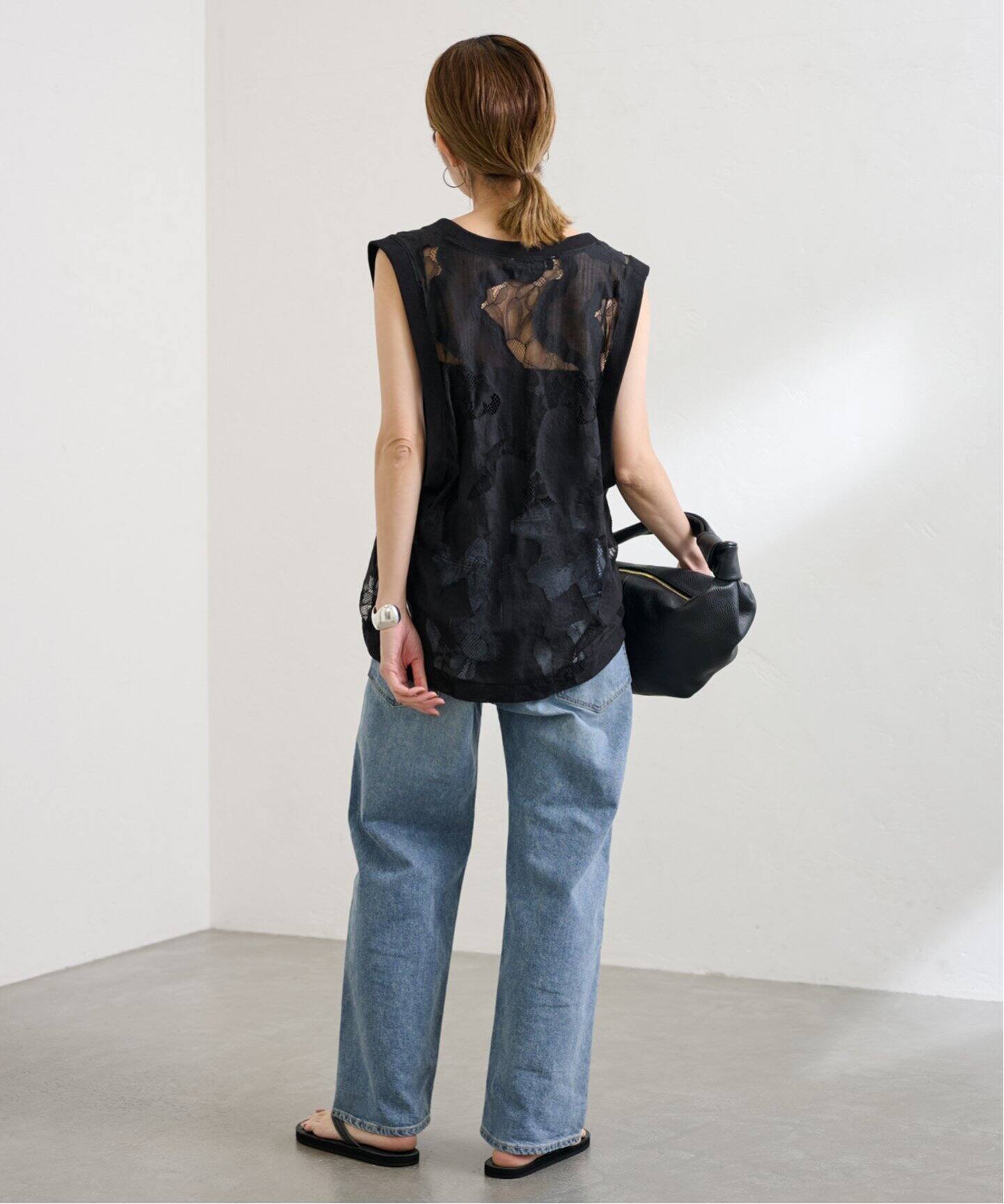 framework ESTHE OVERSIZED SHEER LACE