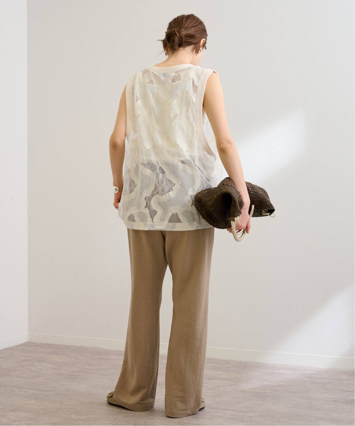 framework ESTHE OVERSIZED SHEER LACE