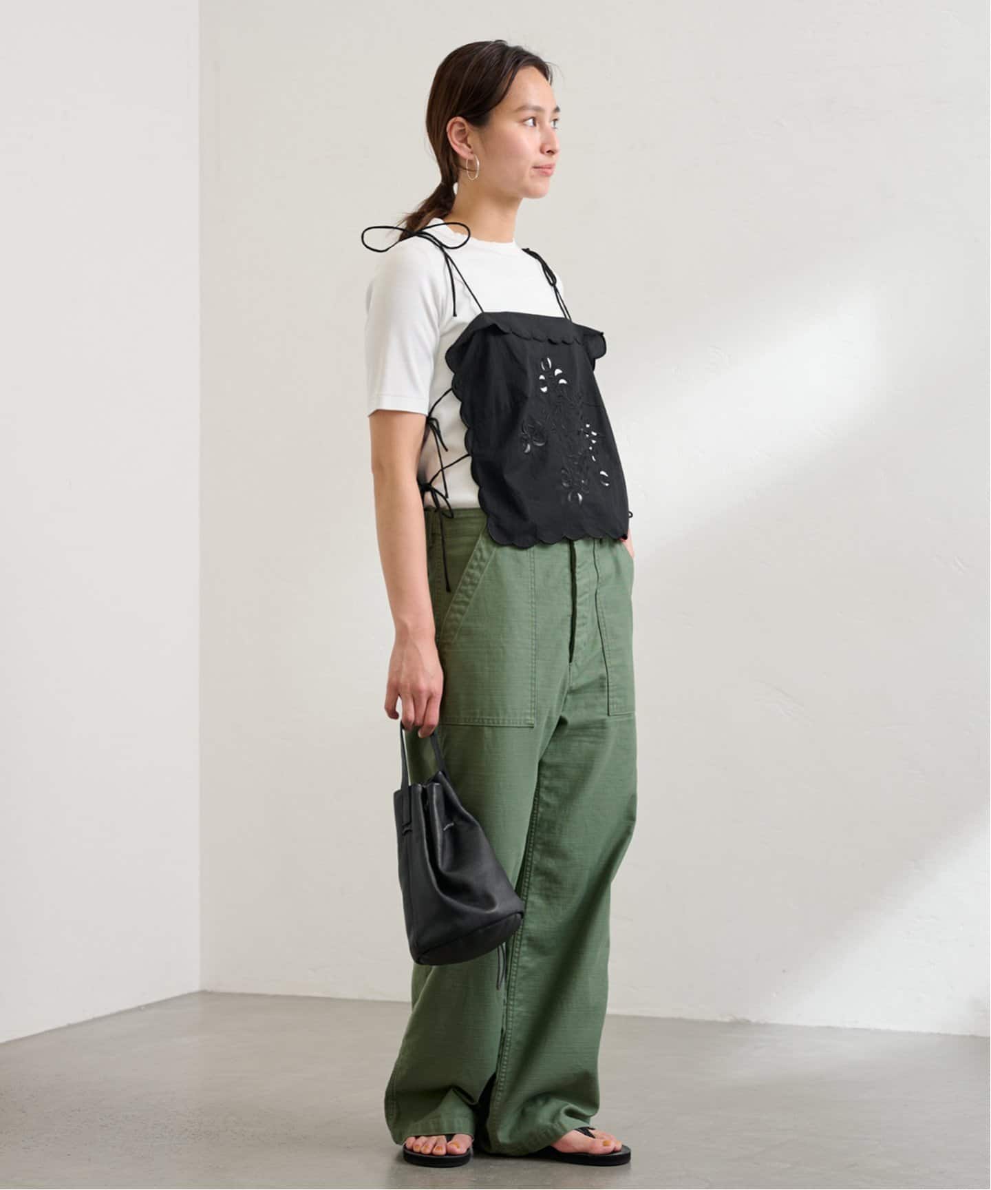 THE GARMENT KIRSTEN TIE TOP（シャツ／ブラウス）｜FRAMeWORK