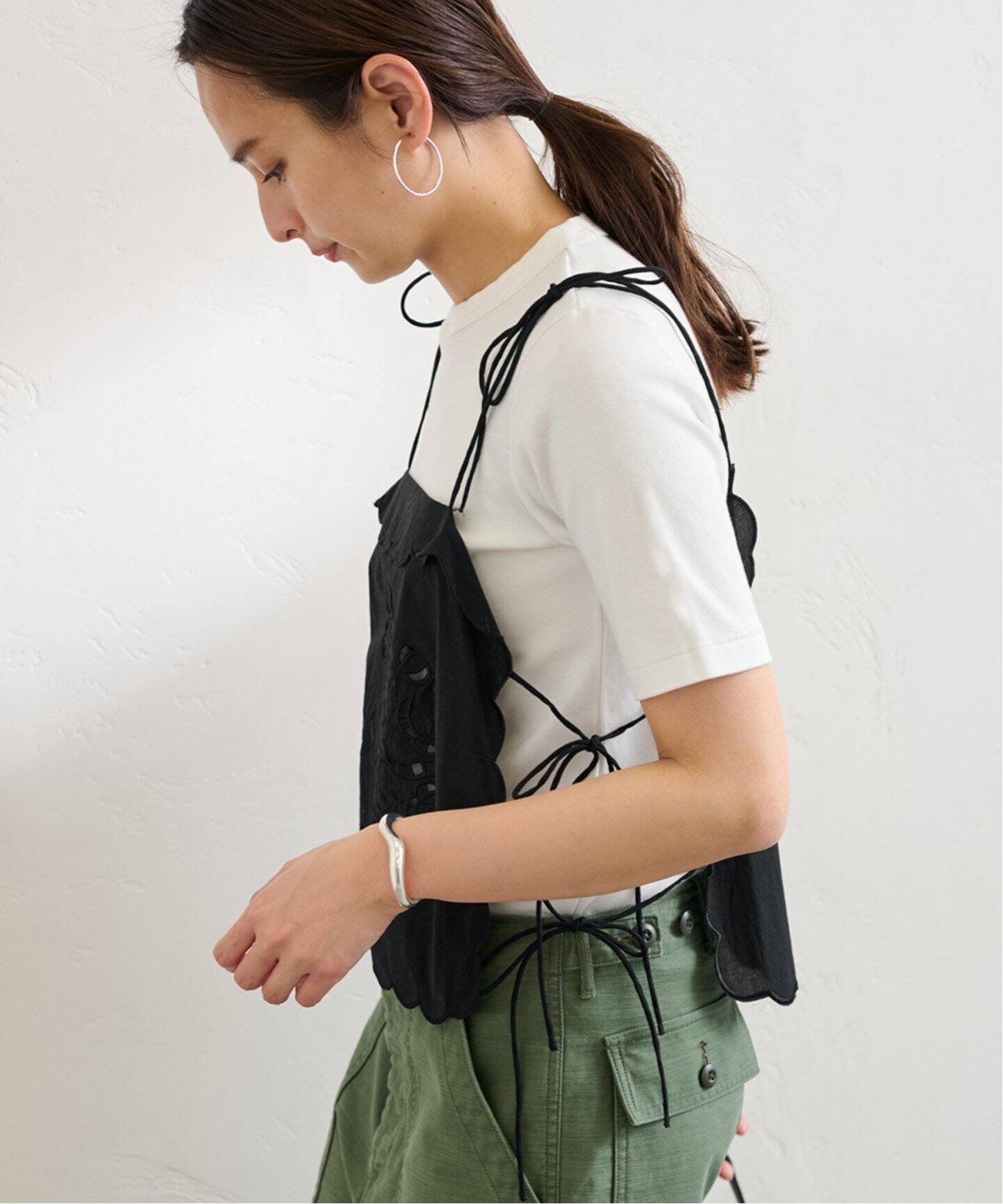 framework購入　THE GARMENT KIRSTEN TIE TOP THE GARMENT, Kirsten Tie Top – Mr. Larkin