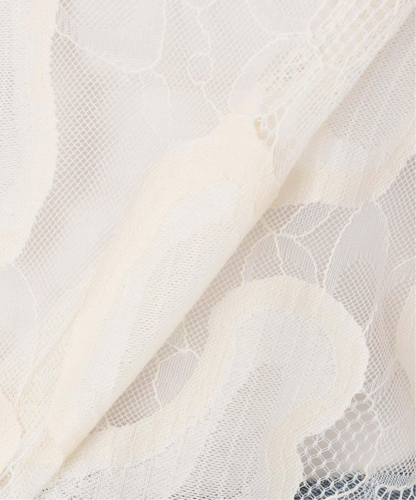 ≪追加≫ESTHE OVERSIZED SHEER LACE ベスト 2（シャツ