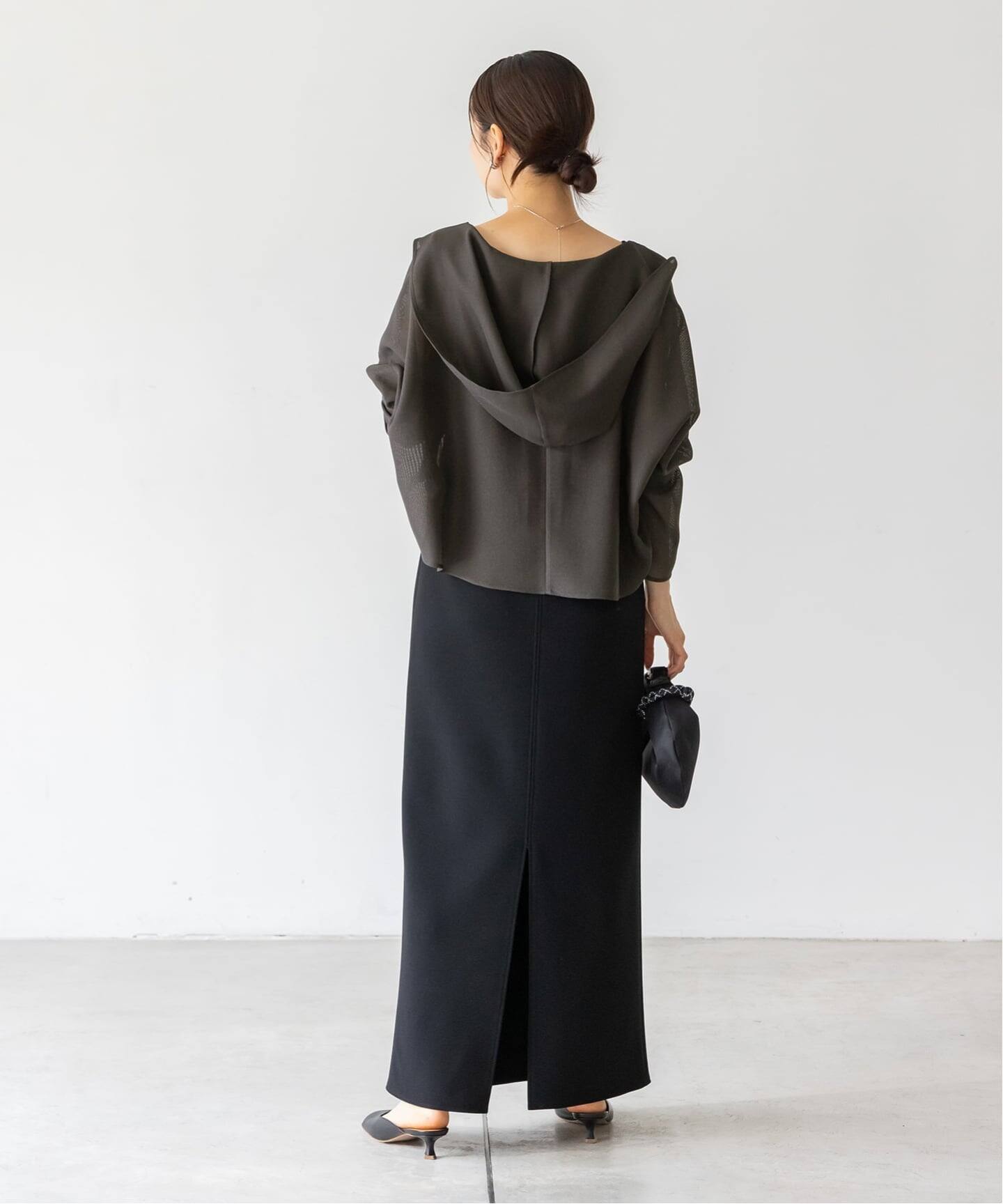 追加》ブリーズメッシュショートフードブラウス（シャツ