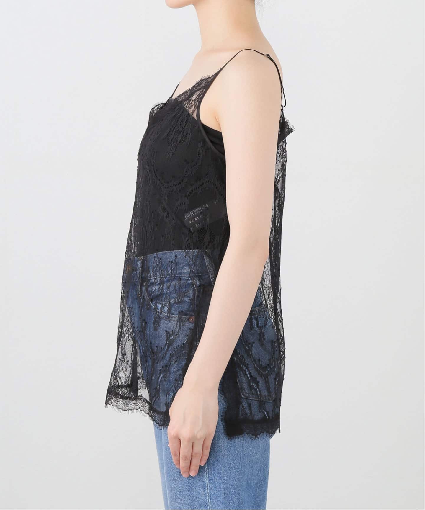 センシュアルレースキャミソール（キャミソール）｜NOBLE（ノーブル