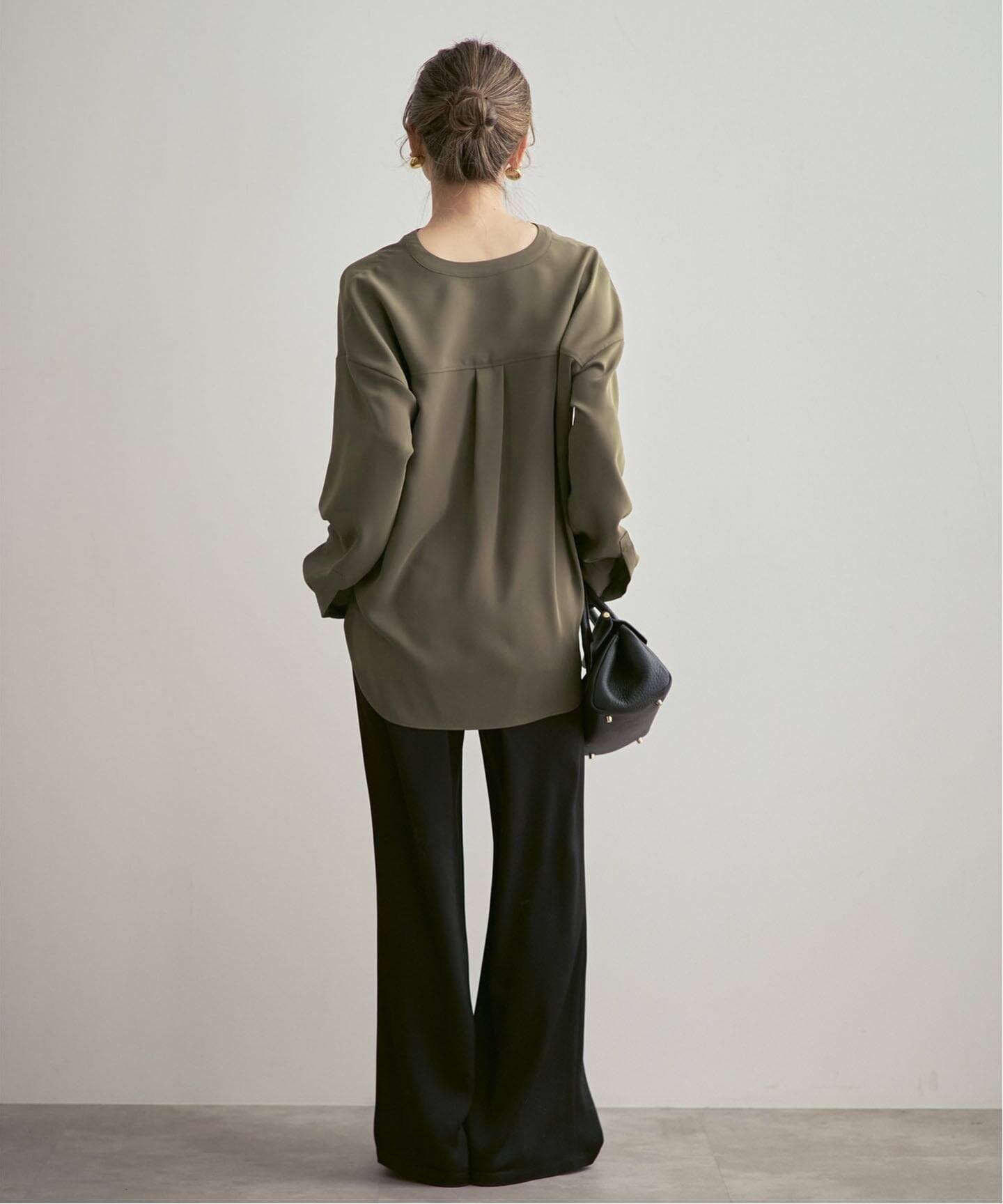 Noble ノーブル ワークディテールドレープシャツ 3 Noble ノーブル ワークディテールドレープシャツ 3