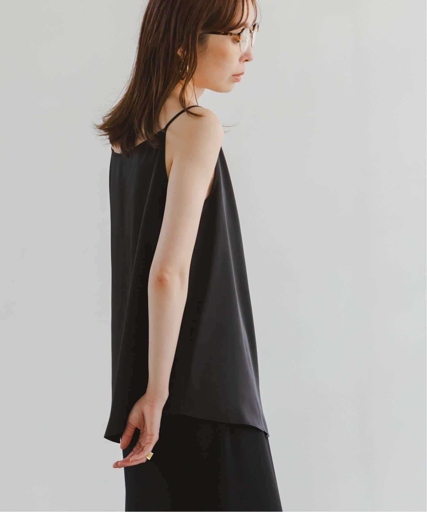 追加》メルティサテン2WAYキャミ（キャミソール）｜NOBLE（ノーブル