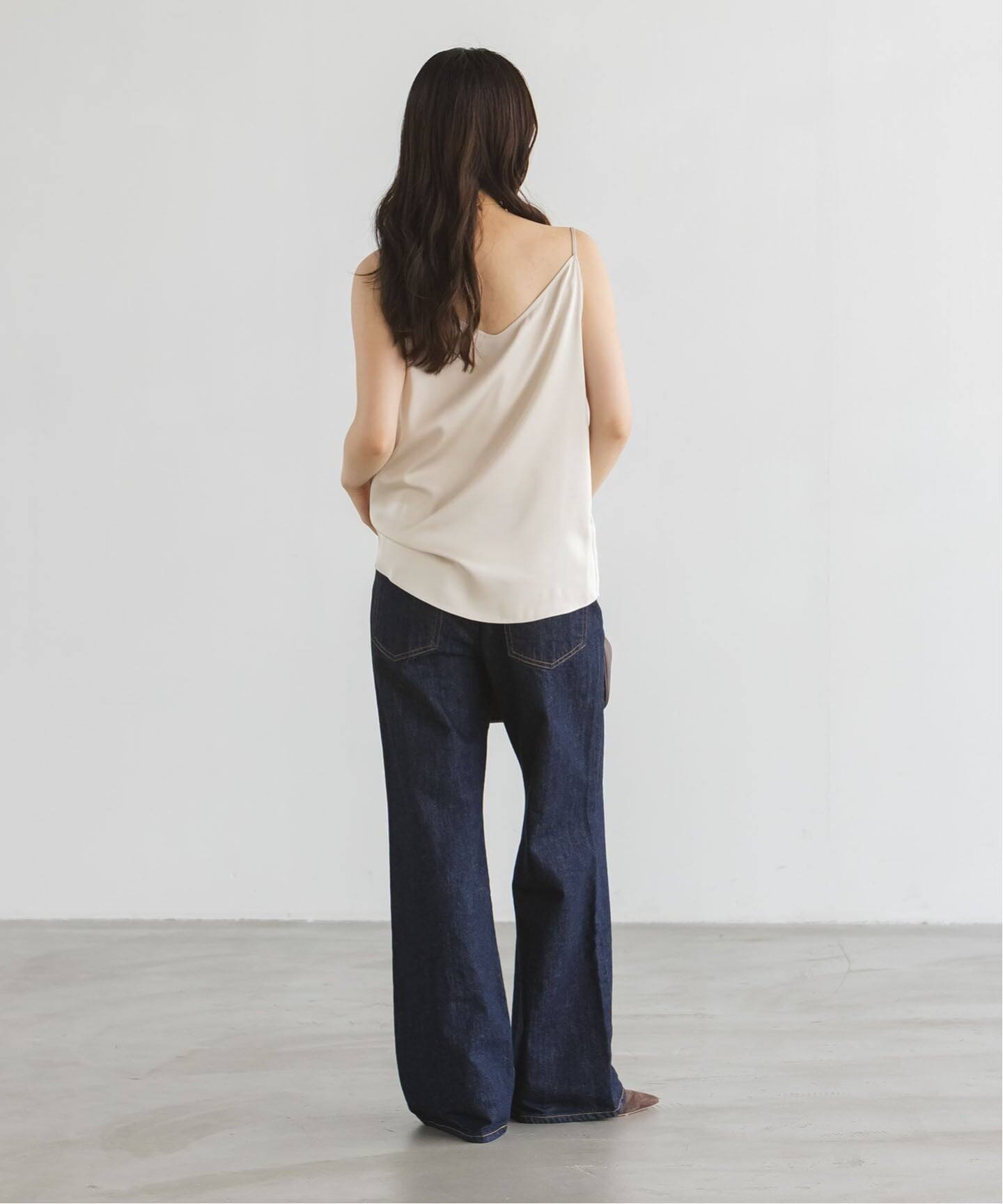 追加》メルティサテン2WAYキャミ（キャミソール）｜NOBLE（ノーブル