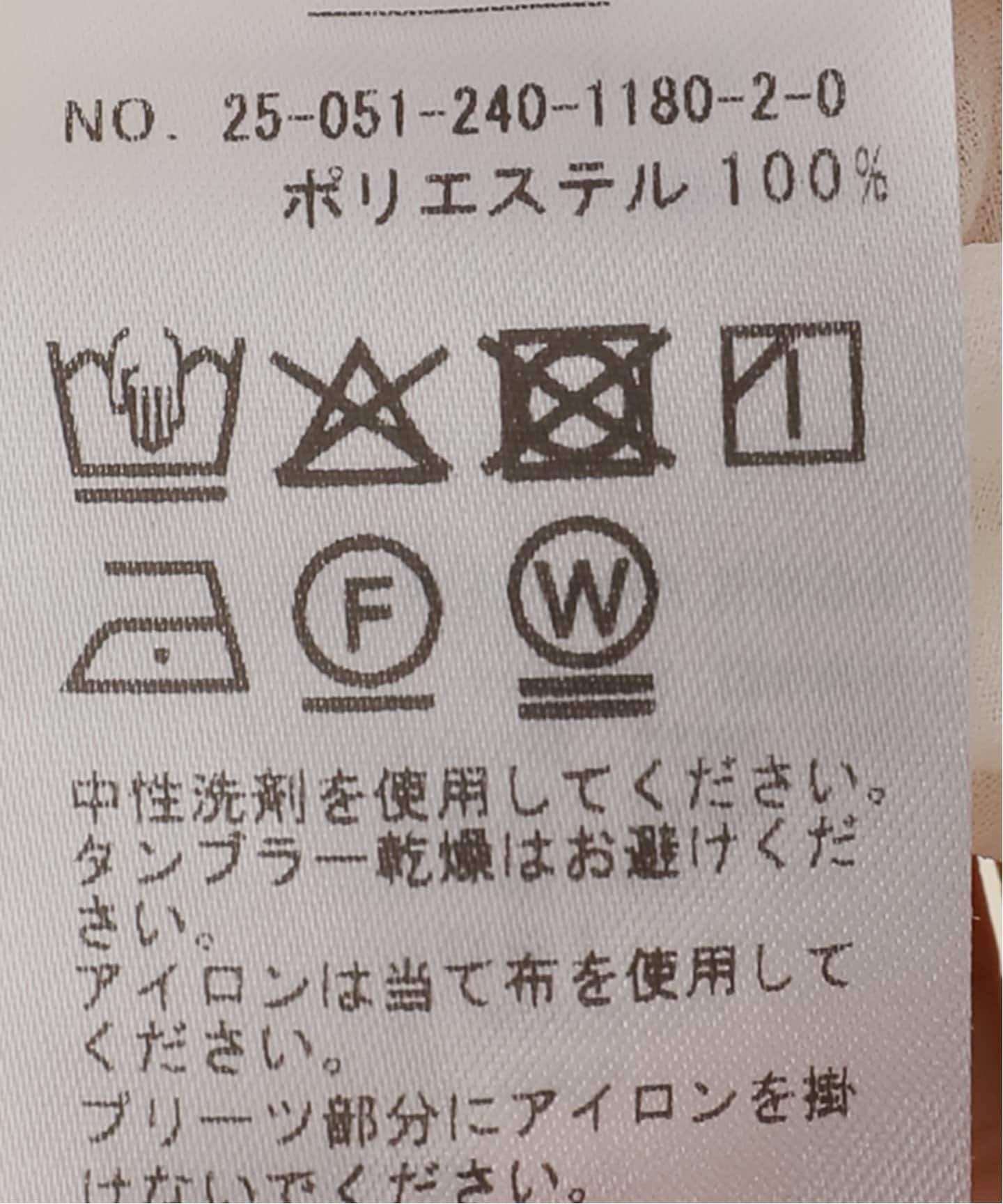 ブラウス シャツ ファジーシフォンプリーツボリュームブラウス レディース ファジーシフォンプリーツボリュームブラウス（シャツ／ブラウス