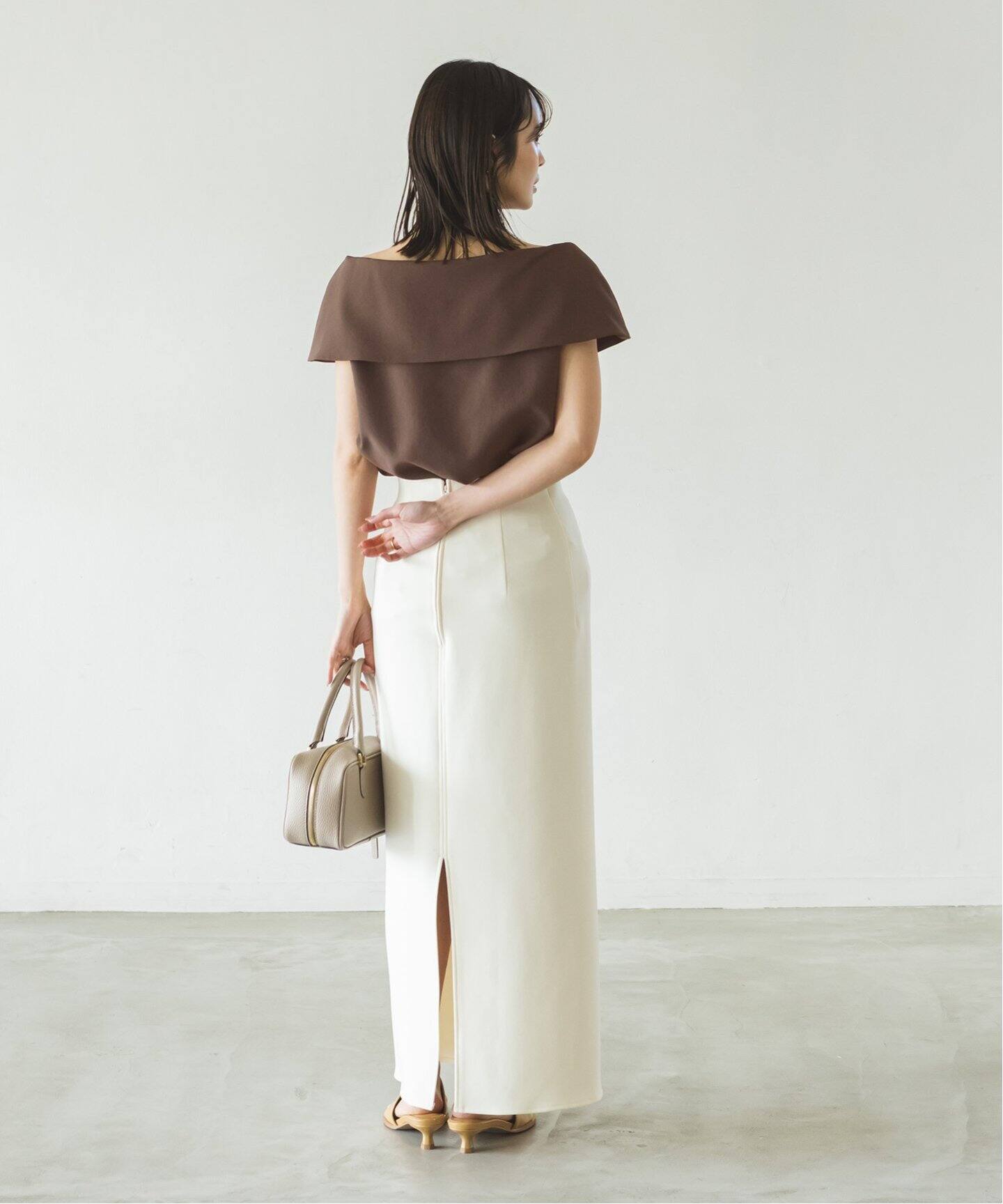 追加6》【洗える】ケープブラウス（シャツ／ブラウス）｜NOBLE 