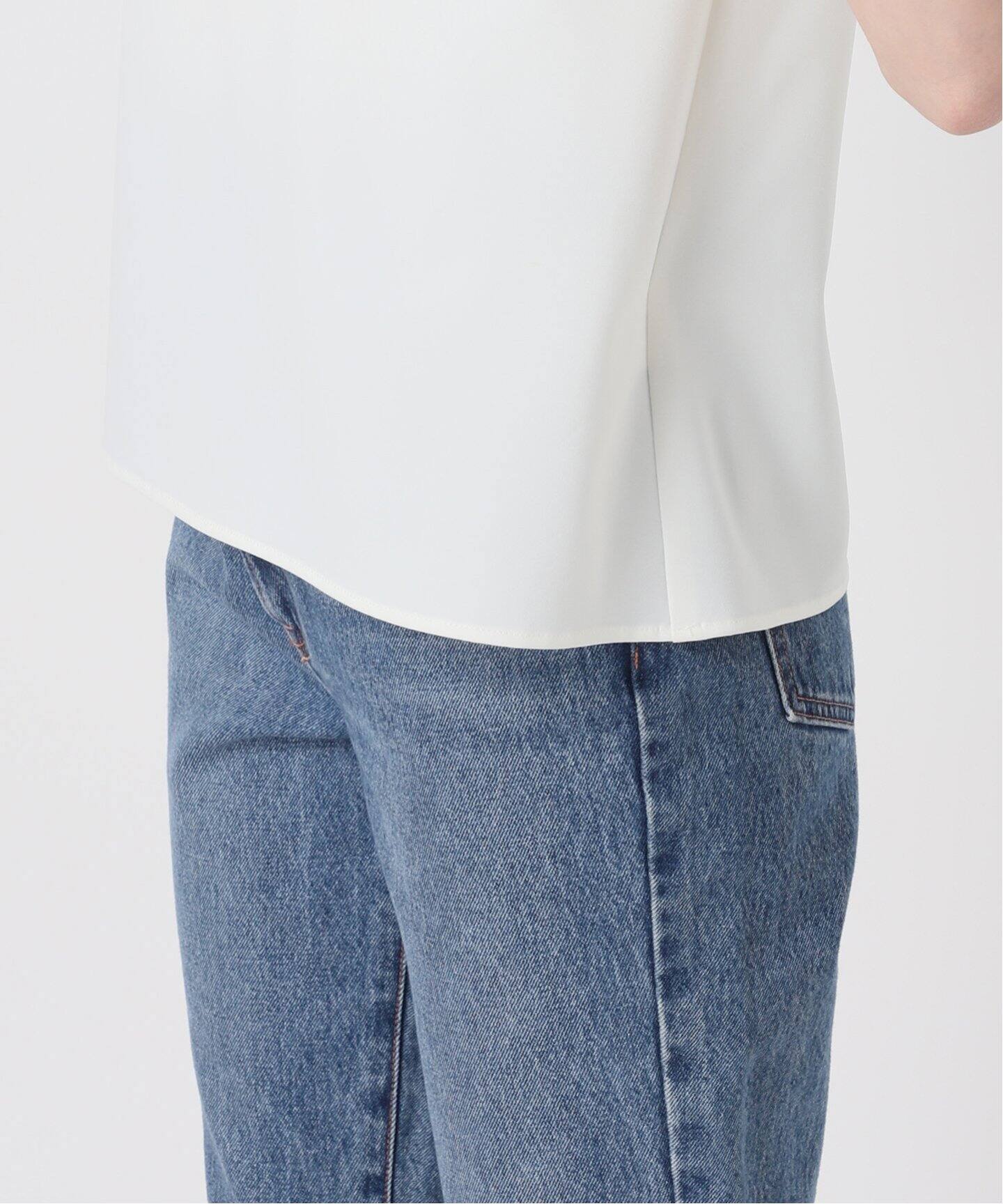 追加6》【洗える】ケープブラウス（シャツ／ブラウス）｜NOBLE