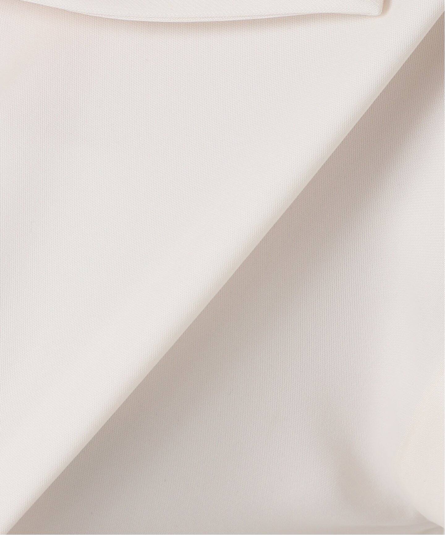 追加》【洗える】2WAYワイドカラーキュプラブラウス（シャツ／ブラウス