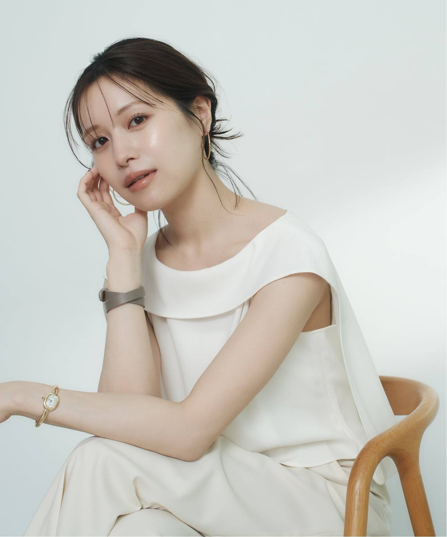WEB限定追加》【洗える】バルーンケープブラウス（シャツ／ブラウス 