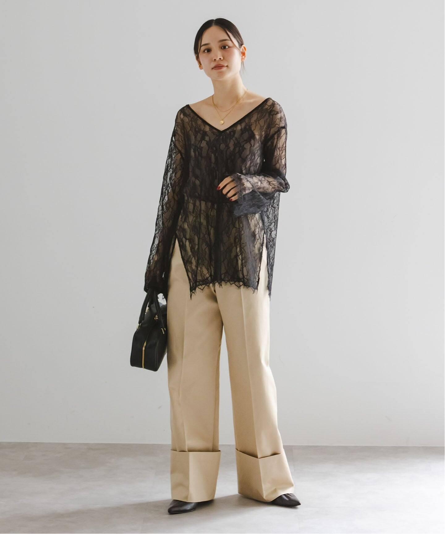 サラサシアーレースブラウス（シャツ／ブラウス）｜NOBLE（ノーブル