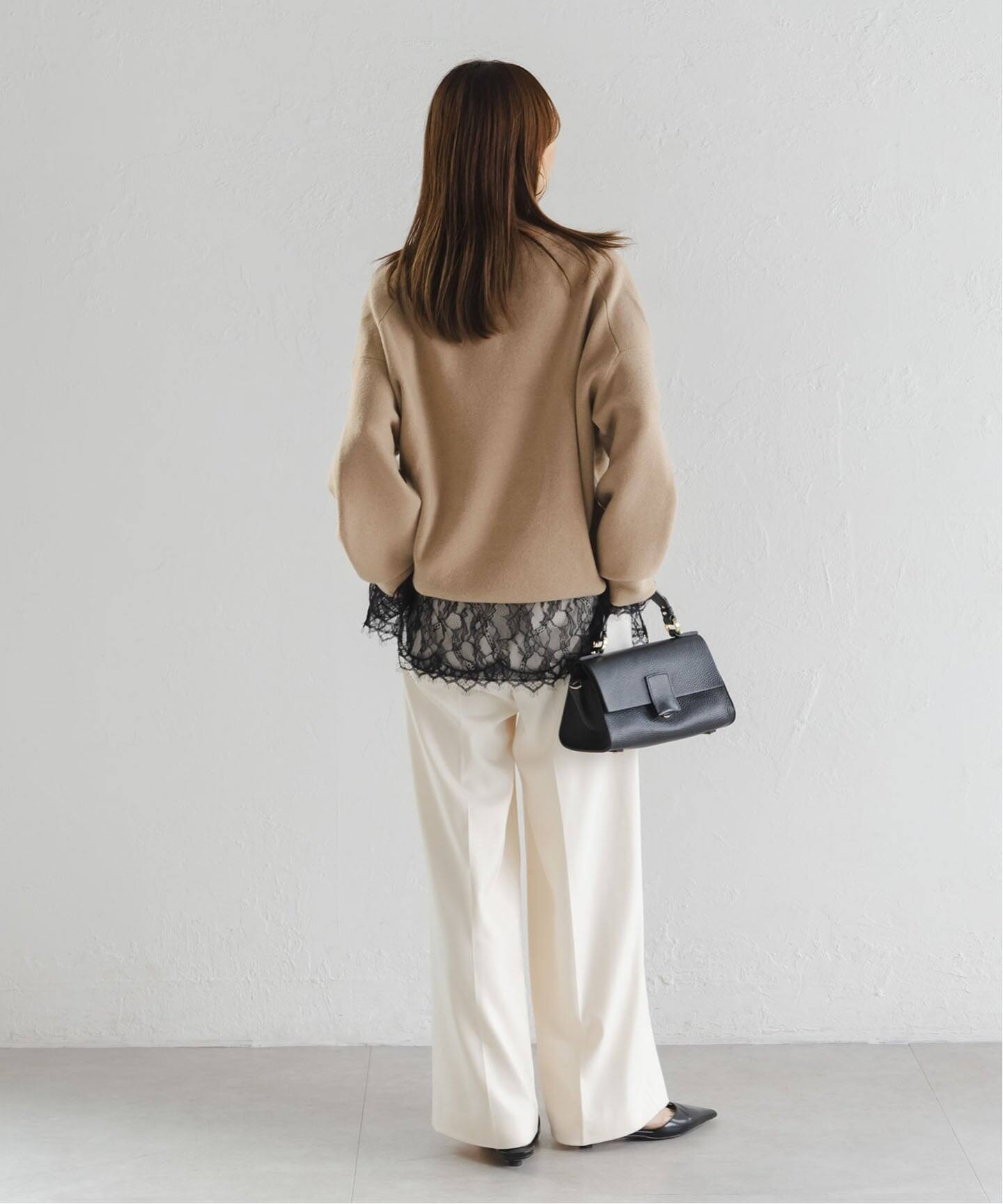 追加予約》サラサシアーレースブラウス（シャツ／ブラウス）｜NOBLE