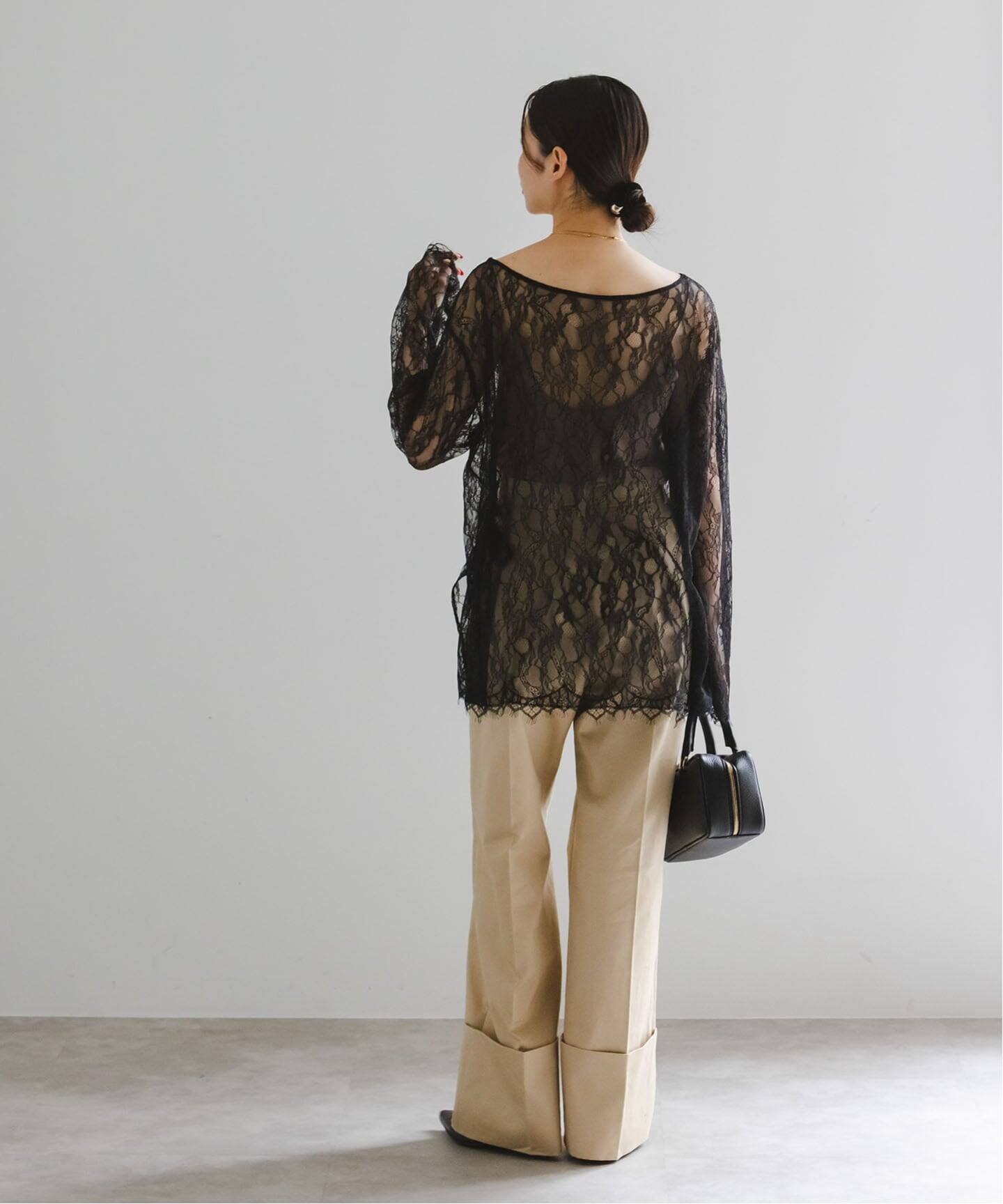 追加》サラサシアーレースブラウス（シャツ／ブラウス）｜NOBLE