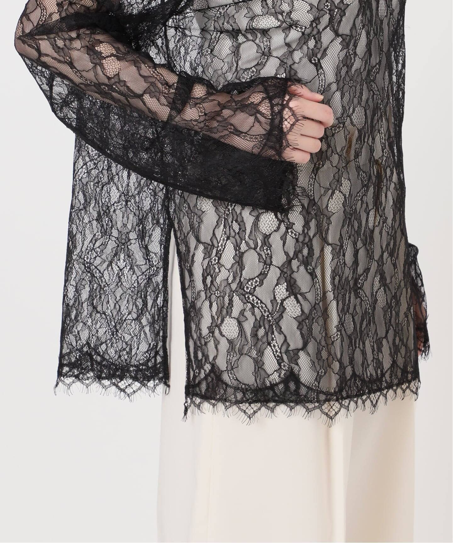 追加予約》サラサシアーレースブラウス（シャツ／ブラウス）｜NOBLE