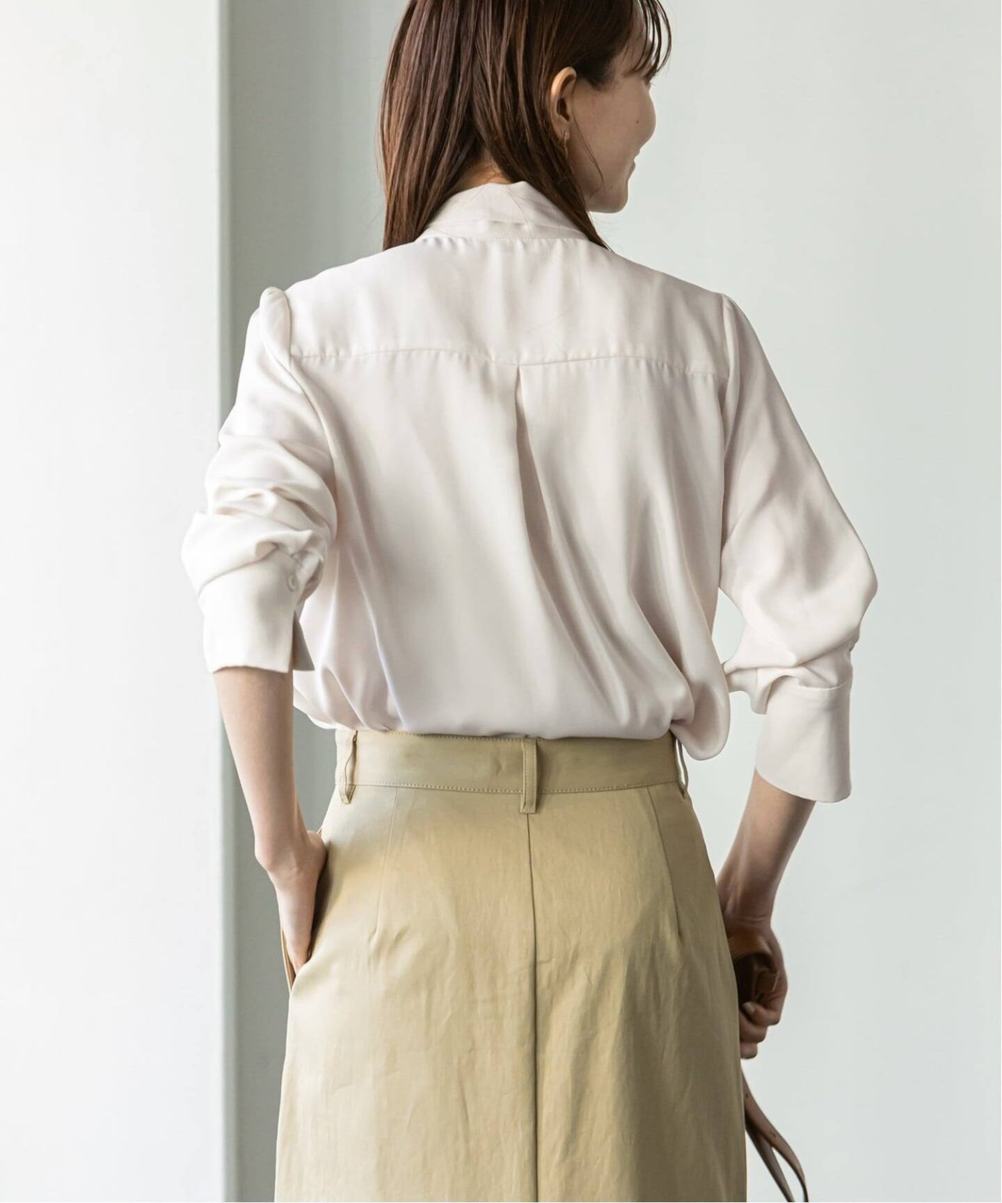 WEB＆日本橋店限定・追加予約》ロイヤルサテンボウタイブラウス