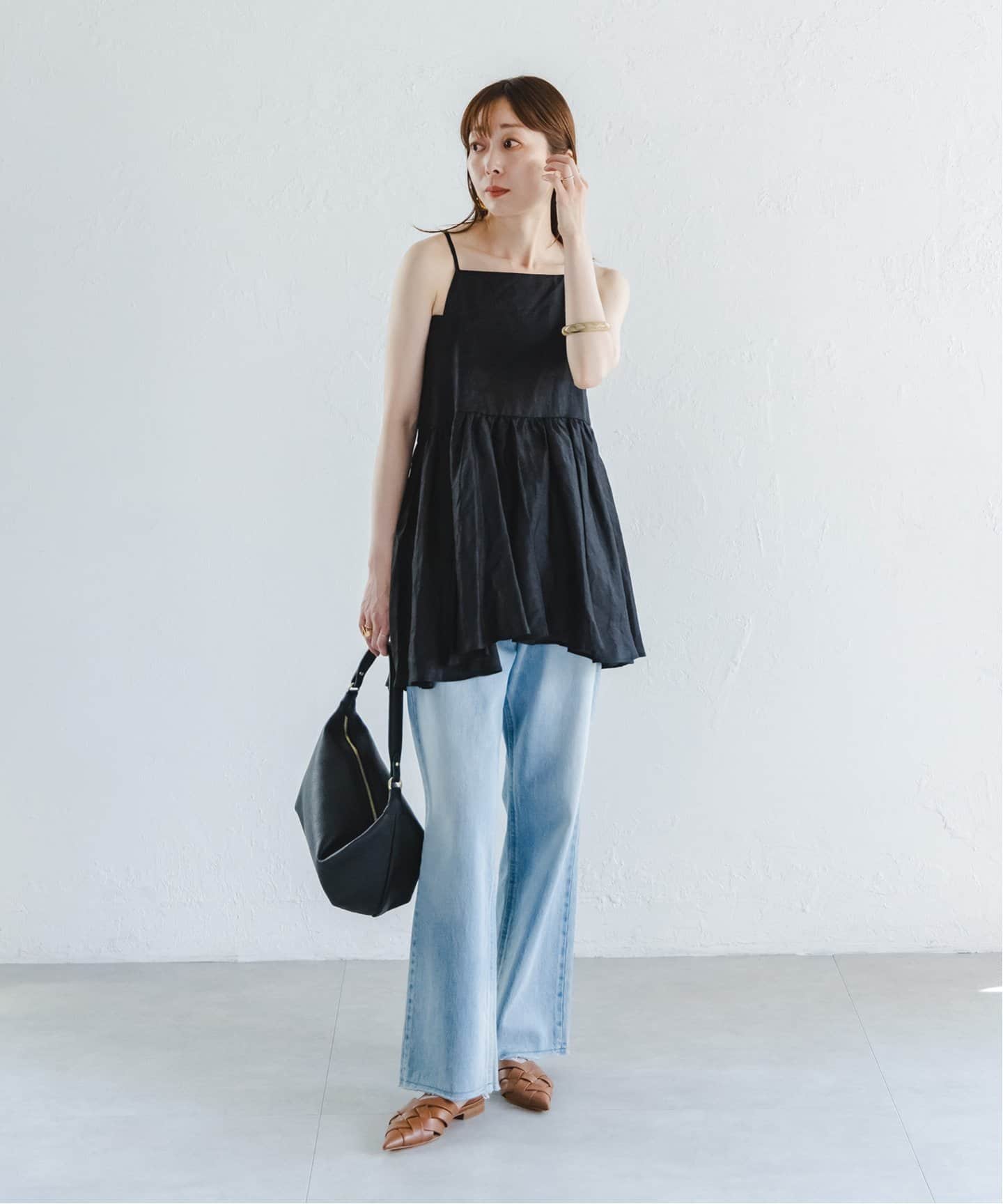 NOBLE ADAWAS/アダワズ LINEN CAMI TOP ADAWAS/アダワズ LINEN CAMI TOP（キャミソール）｜NOBLE
