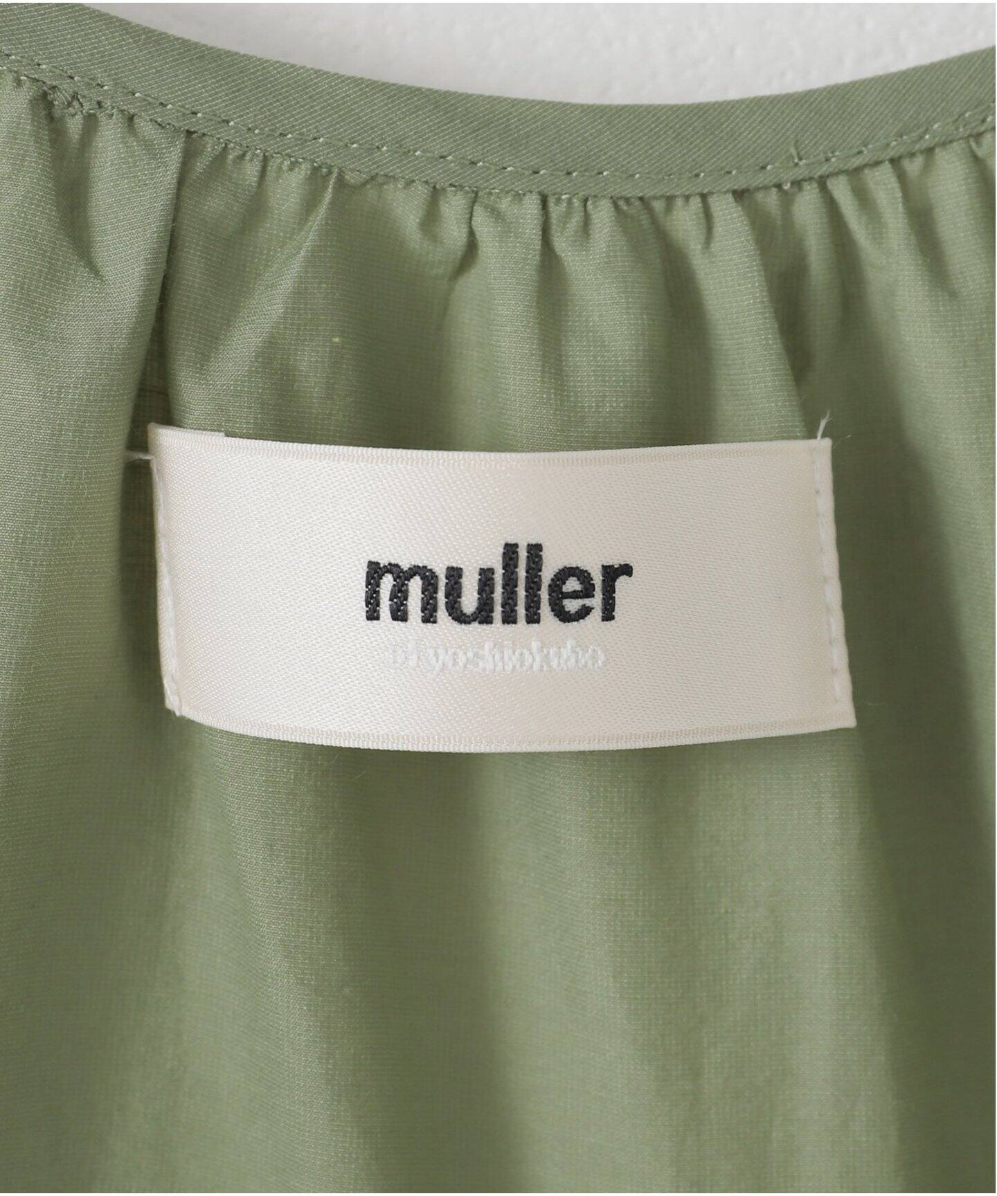 muller of yoshiokubo/ミュラーオブヨシオクボ GATHER CAMI DRESS 