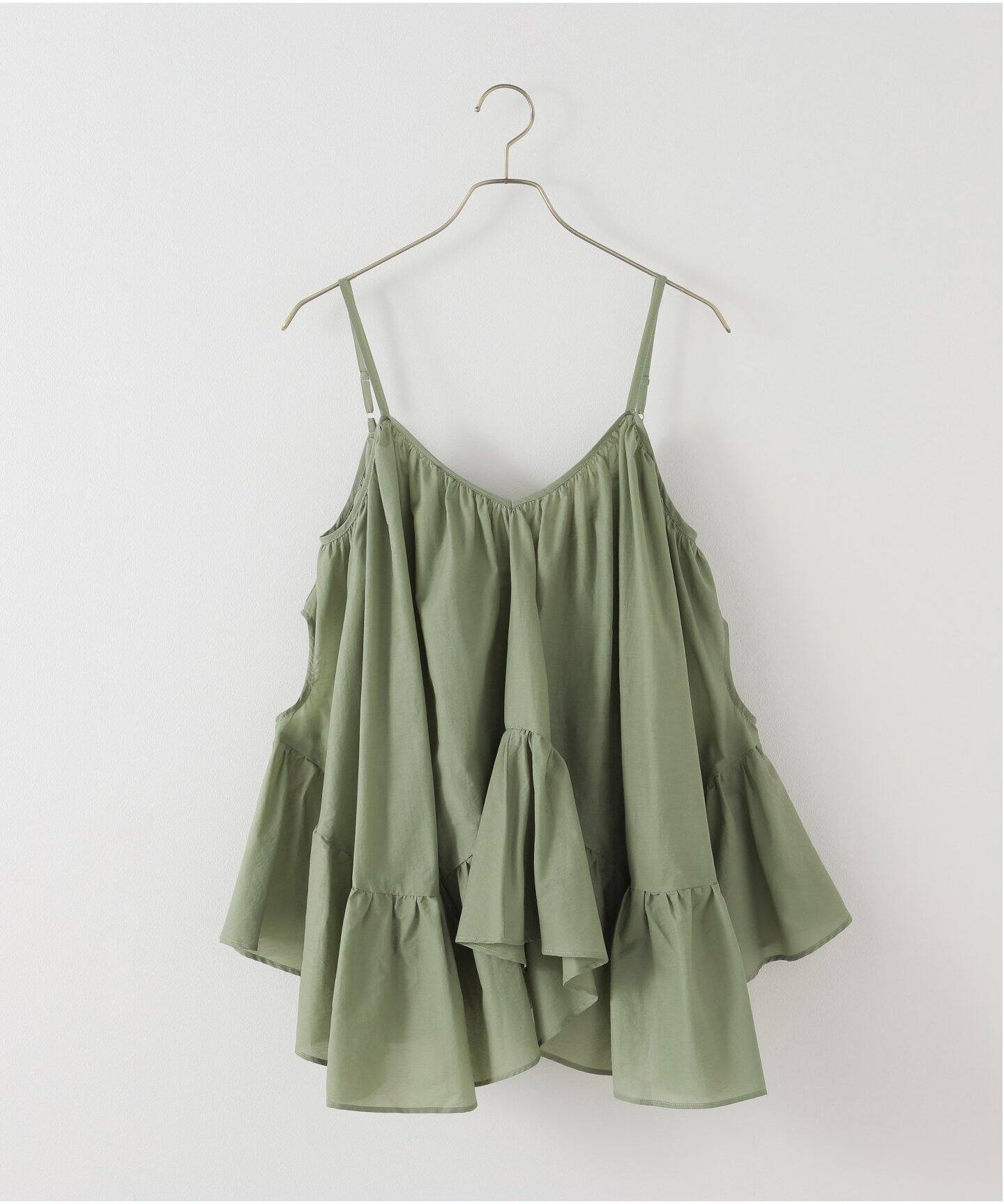 muller of yoshiokubo/ミュラーオブヨシオクボ GATHER CAMI DRESS 