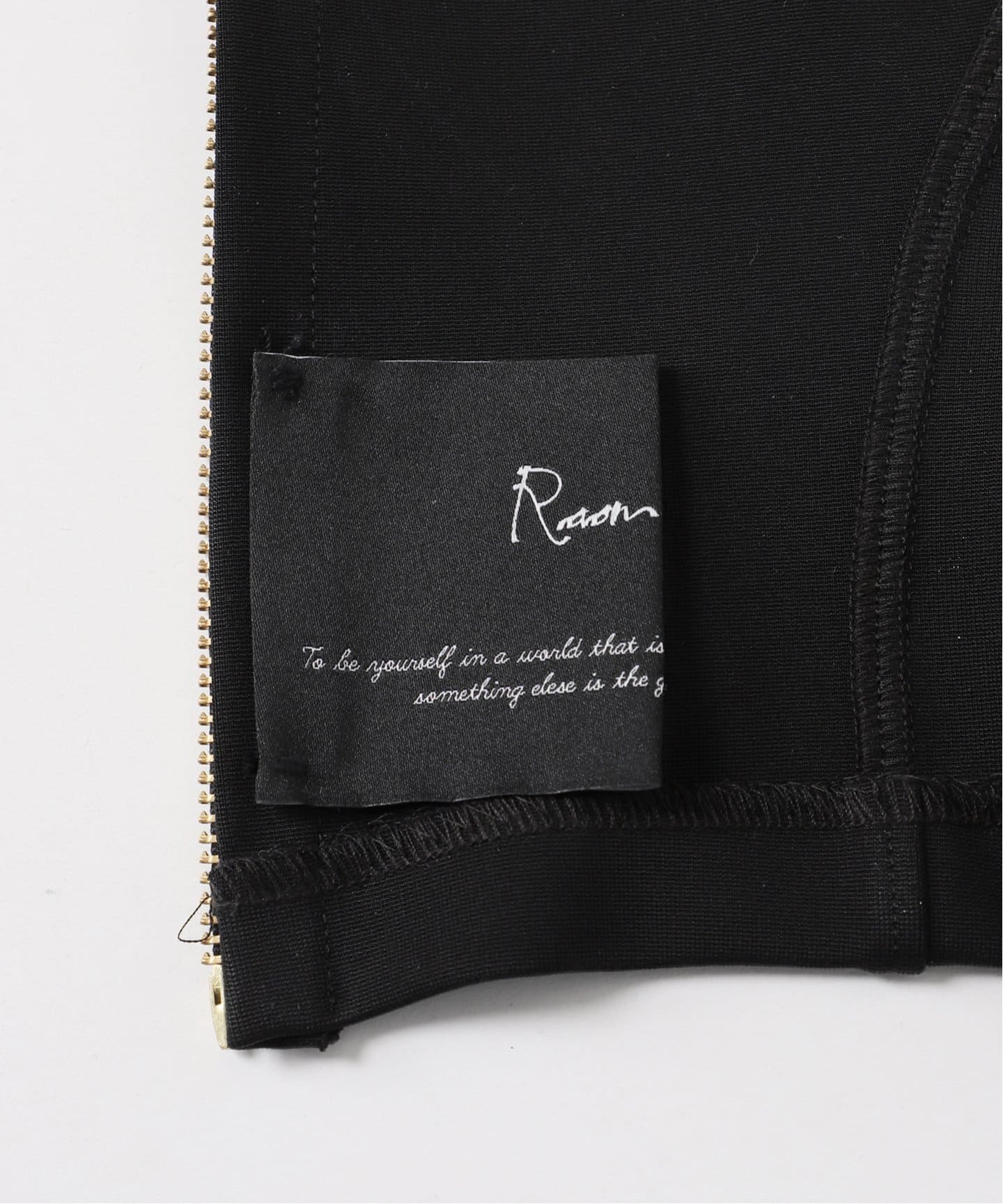 キャミソール Room no.8/ルームエイト BLACK DIVA JERSY BUSTIER Room no.8/ルームエイト BLACK DIVA JERSY BUSTIER
