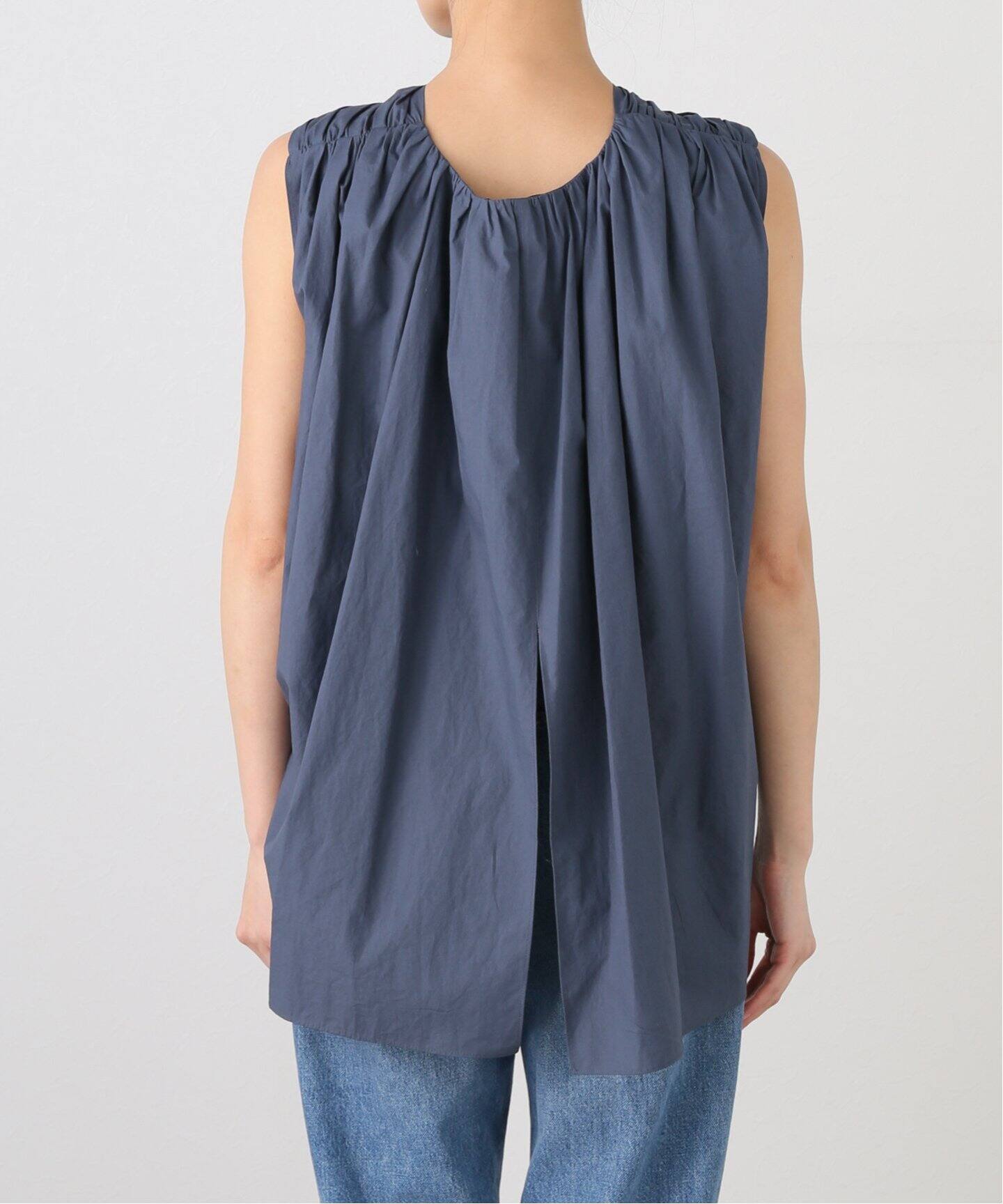 ブラウス シャツ EENK/インク Cross Neck Top レディース EENK/インク Cross Neck Top（シャツ／ブラウス）｜NOBLE