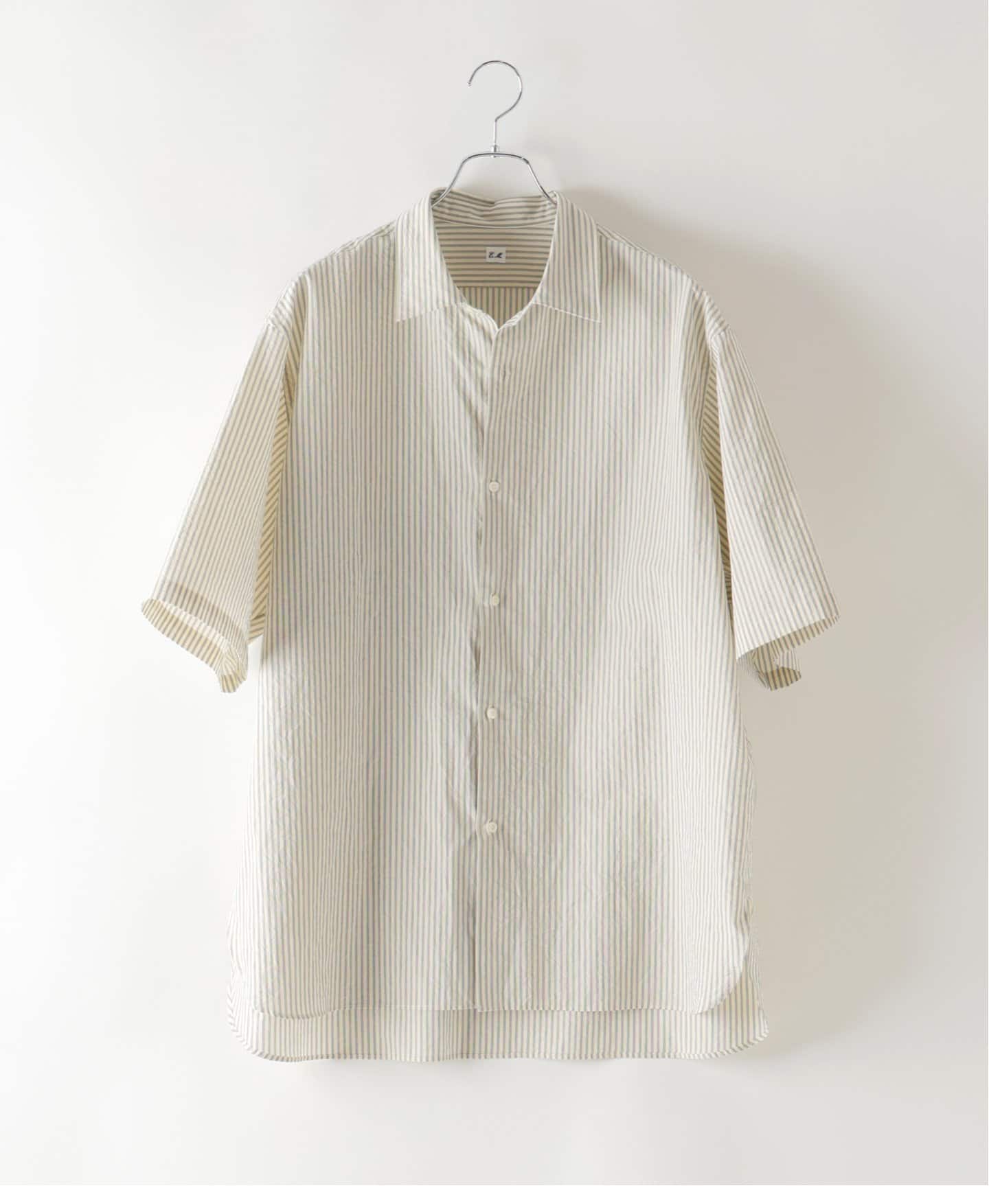 ETS.MATERIAUX(マテリオ) フレンチワーク ショートスリーブ