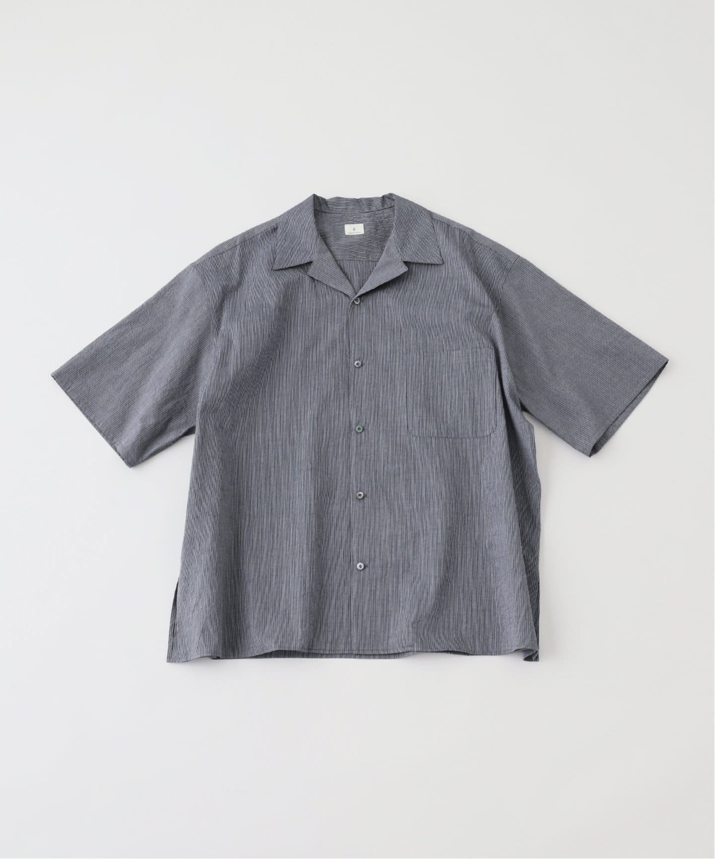 エディフィス（EDIFICE）/E．FINX コードレーン オープン シャツ E.FINX コードレーン オープン シャツ（シャツ／ブラウス）｜EDIFICE