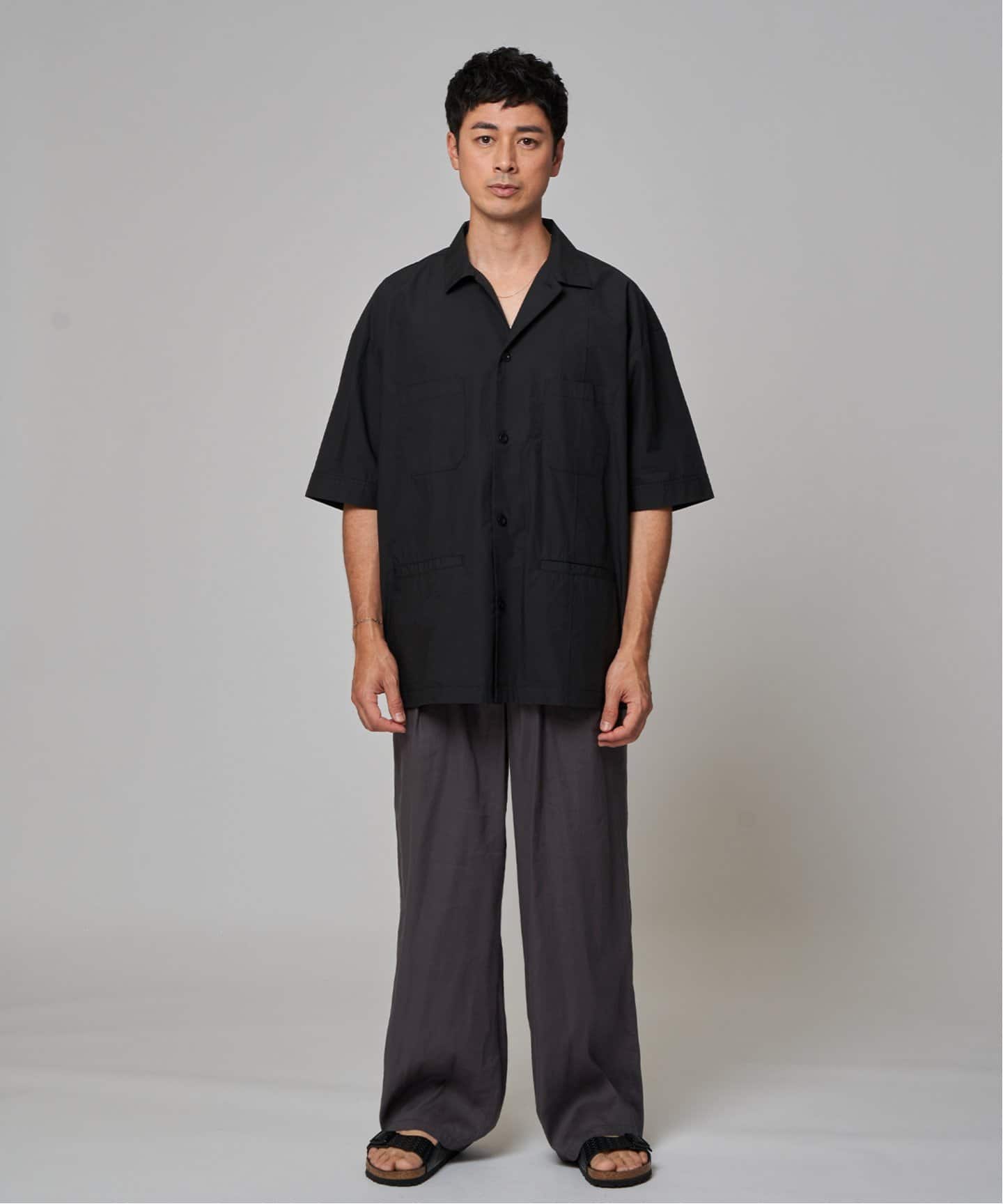 Christian Peau タイプライターシャツ L ブラウン 革ジャン レザーシャツ｜カドヤ公式オンラインショップ｜LEATHER