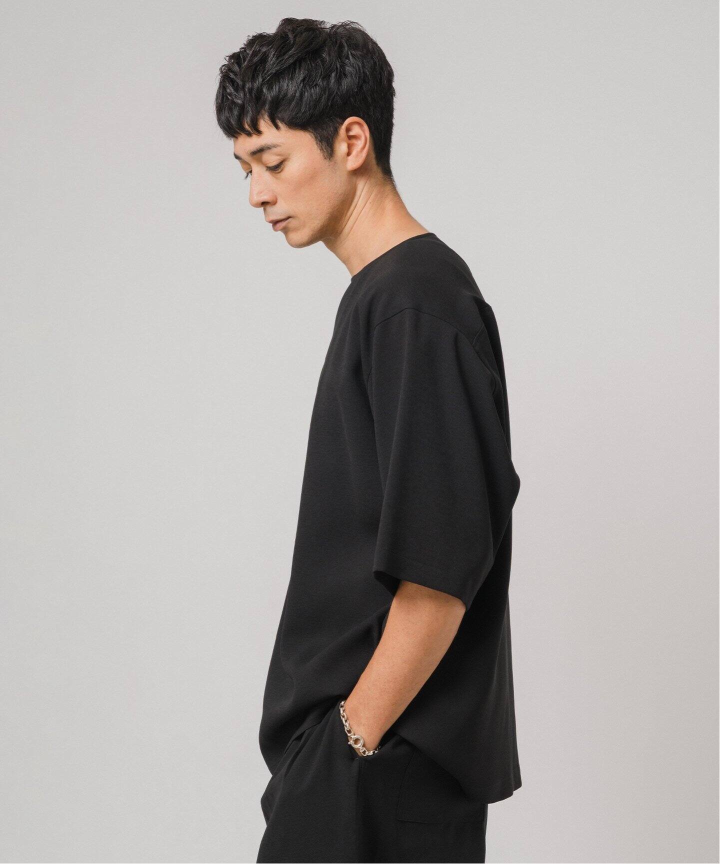 T/E(ティーイー) メッシュ バスク シャツ（シャツ／ブラウス