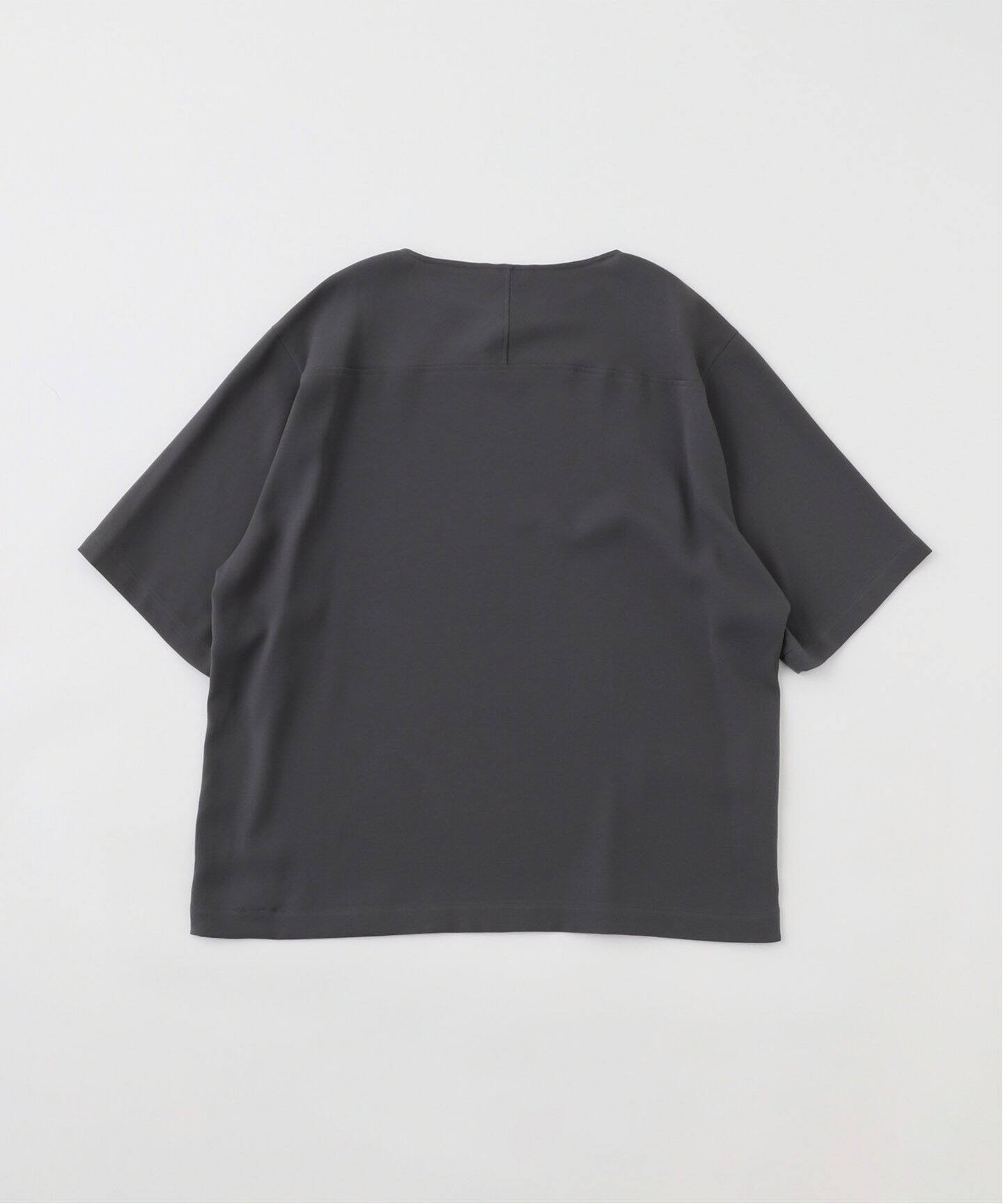 T/E(ティーイー) メッシュ バスク シャツ（シャツ／ブラウス