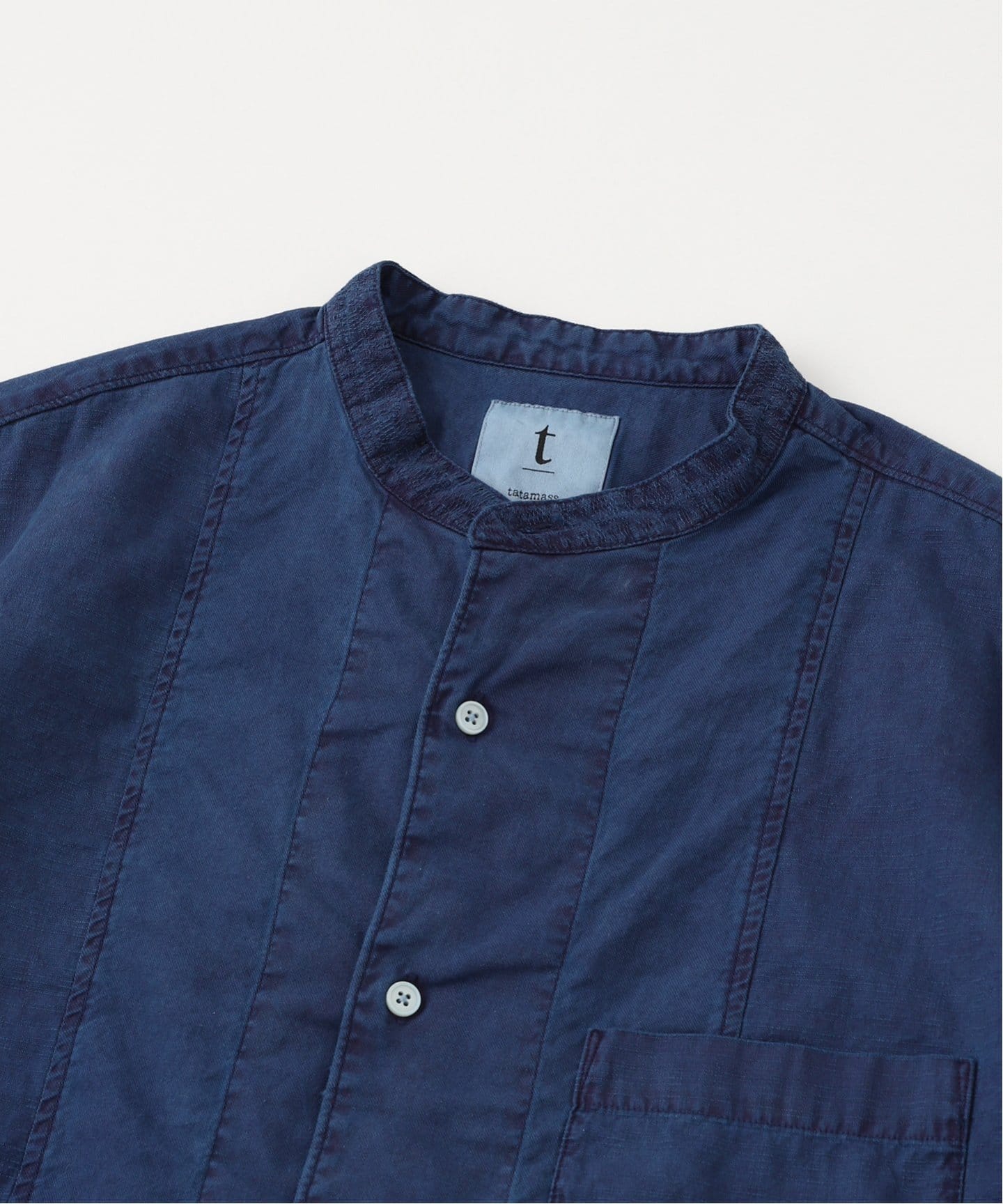 tatamass(タタマス) INDIGO オーバーダイ シャツ（シャツ／ブラウス