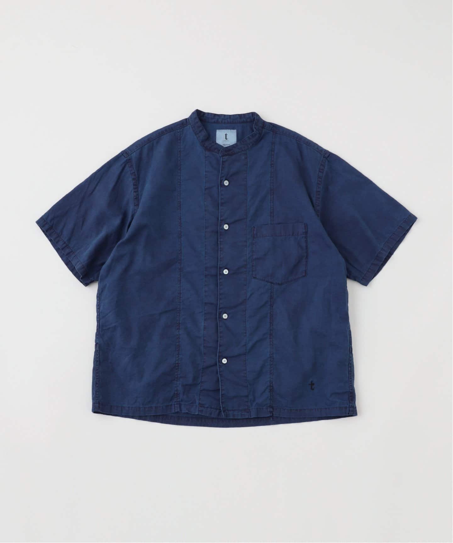 エディフィス（EDIFICE）/tatamass(タタマス) INDIGO オーバーダイ シャツ tatamass(タタマス) INDIGO オーバーダイ シャツ（シャツ／ブラウス