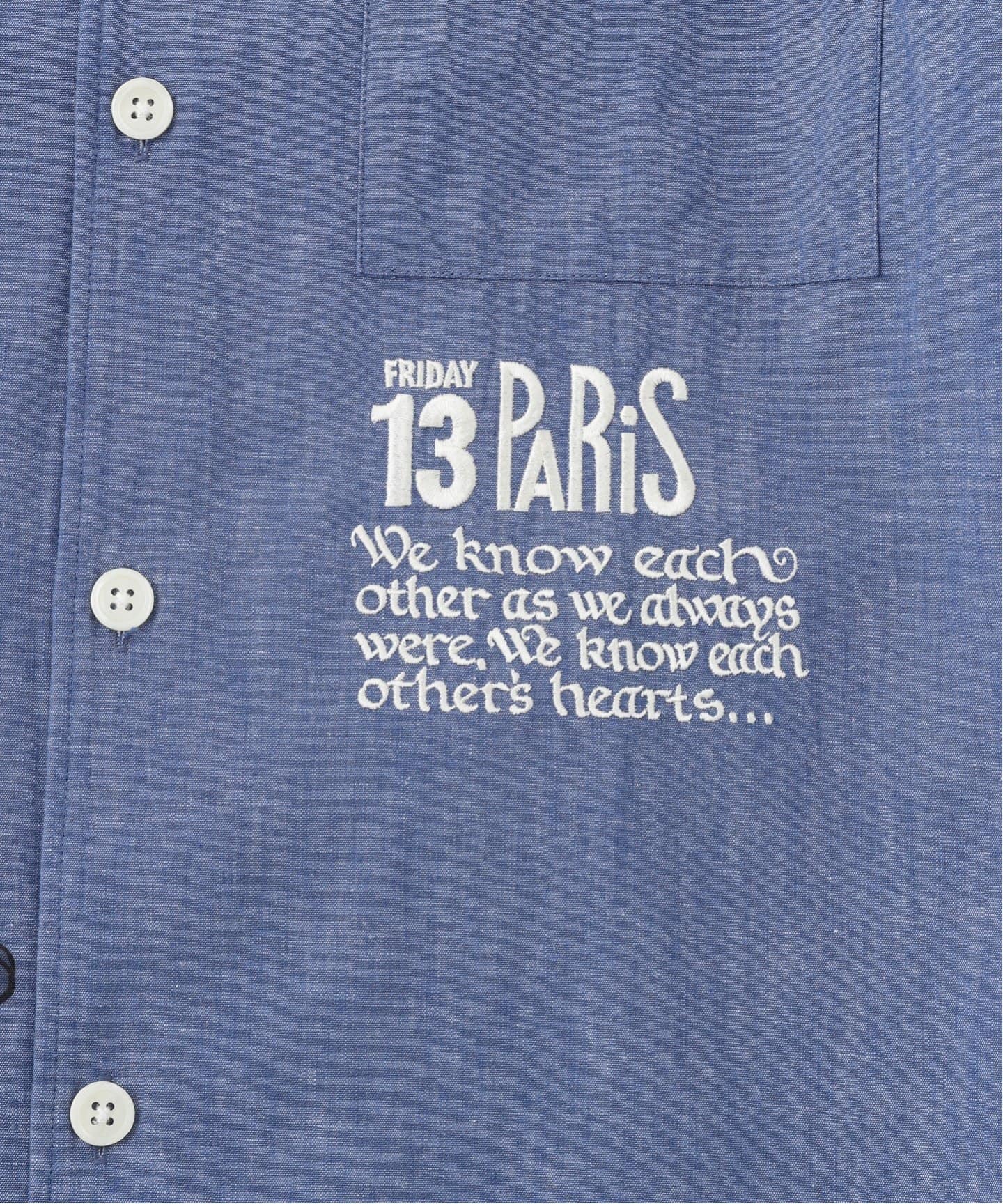 WORK OF ART(ワークオブアート) 別注 Embroidery O/P シャツ（シャツ