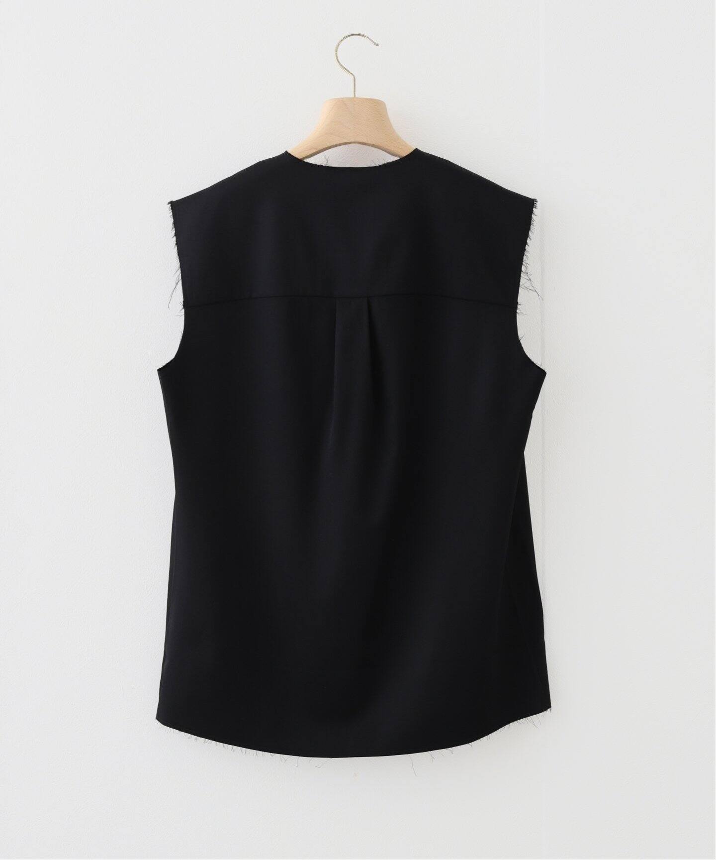 GABRIELA COLL GARMENTS SUMMER WOOL SLEEVELESS SHIRT S6-74（シャツ 
