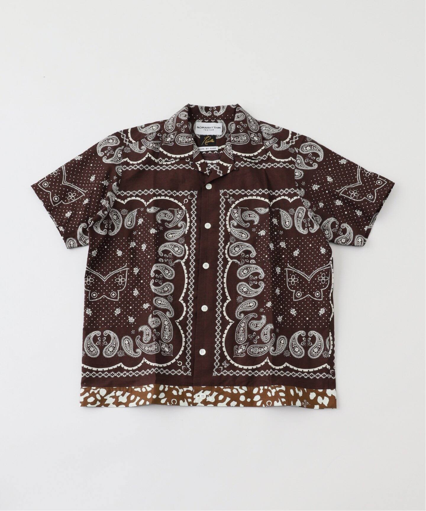 NOMA t.d.(ノーマ ティーディー)Needles Bandana Shirt（シャツ 