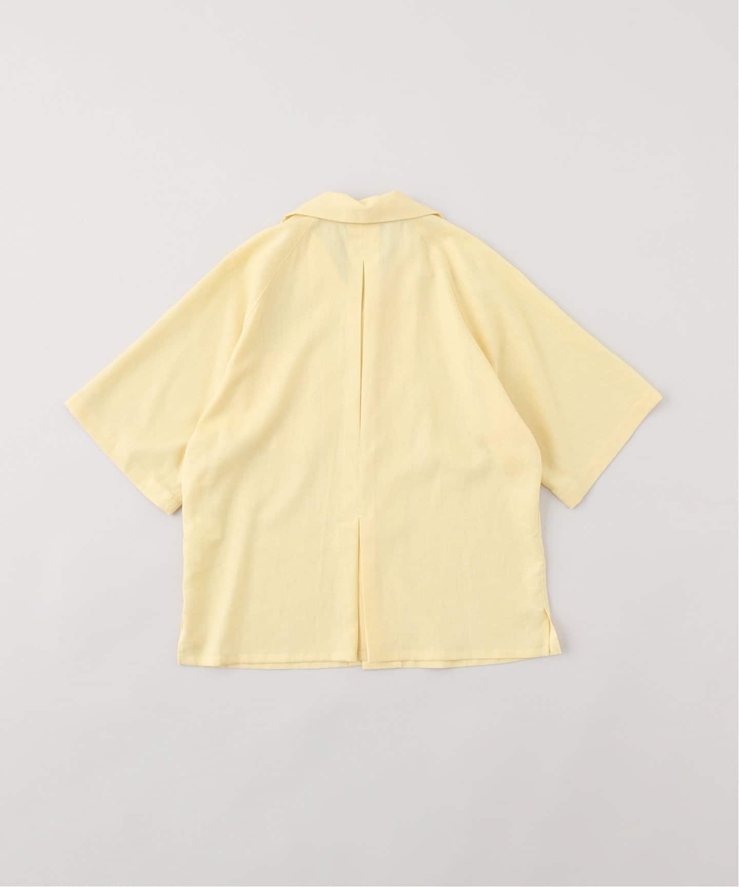 m's braque (エムズ ブラック) アロハシャツ ソリッド（シャツ
