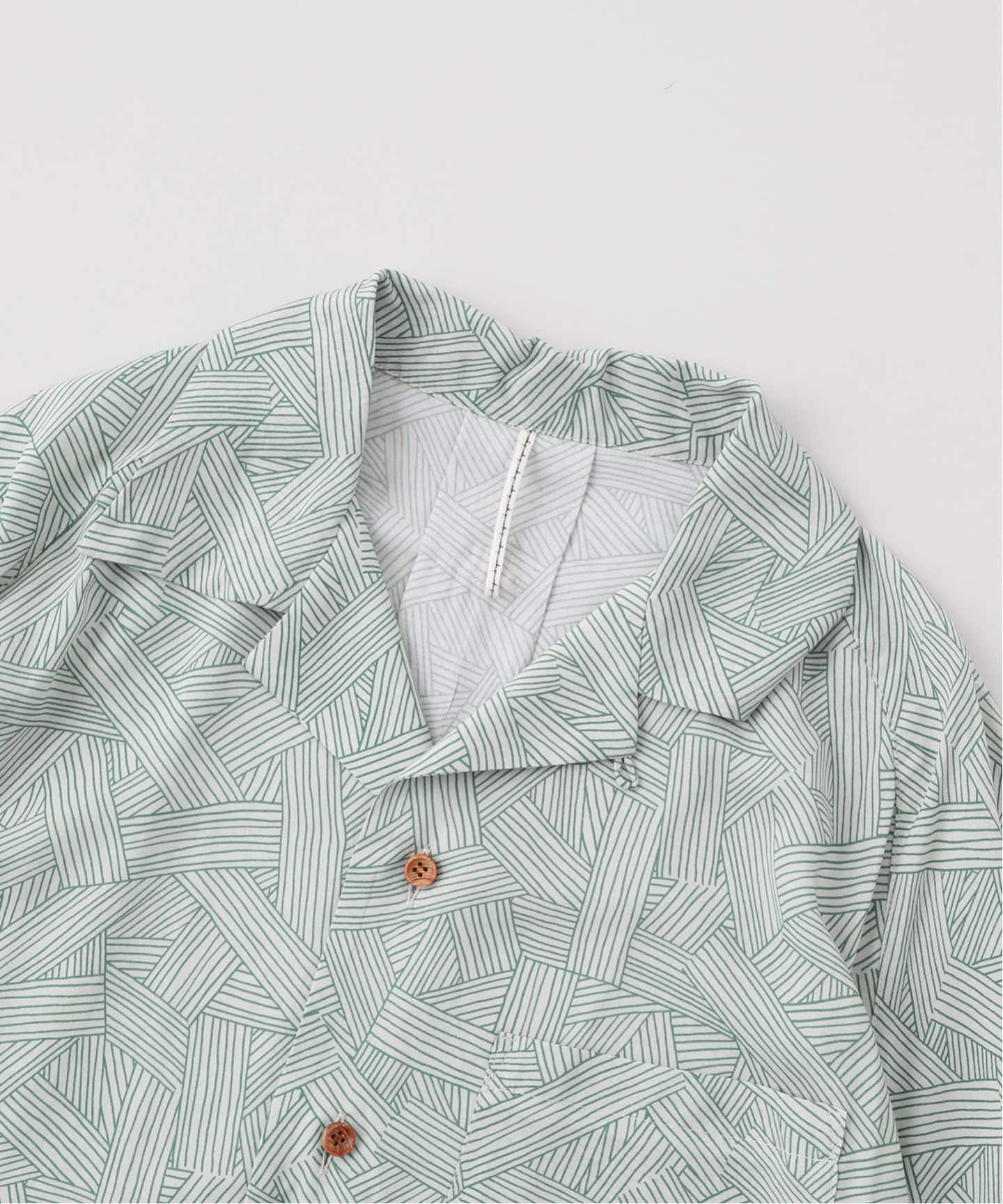 【m's braque】新品未使用レーヨンアロハシャツ タイダイ36サイズ m's braque】新品未使用レーヨンアロハシャツ タイダイ36サイズ