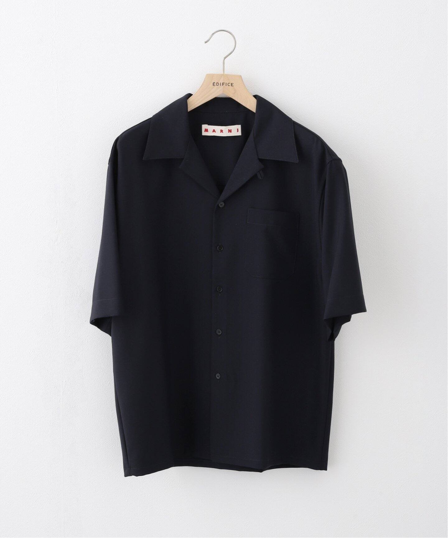 MARNI(マルニ) TROPICAL WOOL O/P S/S SHIRT CUMU0213A5（シャツ 