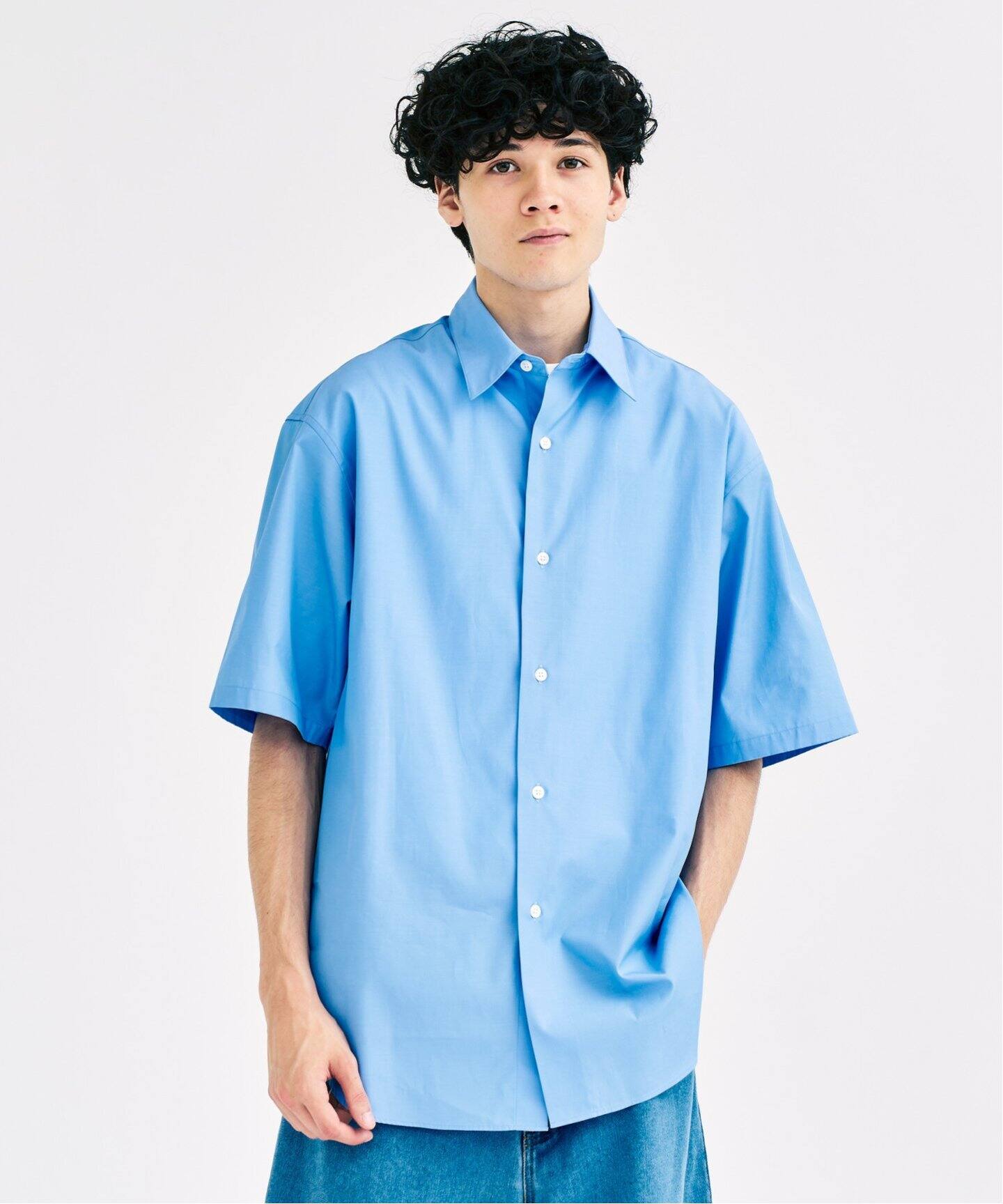 LE JAPON Akita poplin ポプリンシャツ（シャツ／ブラウス）｜417