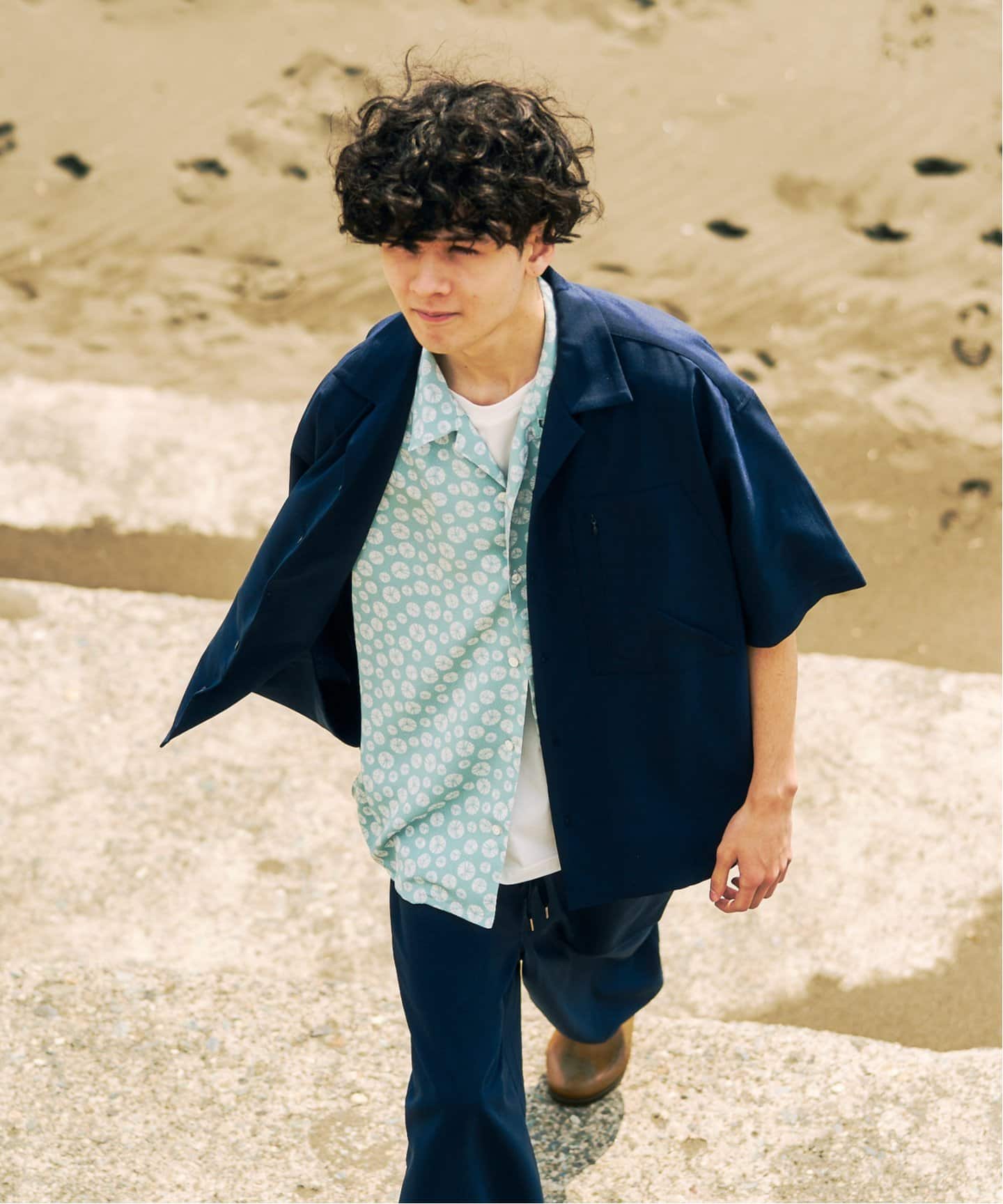 LE JAPON Akita chirimen シャツ（シャツ／ブラウス）｜417 EDIFICE