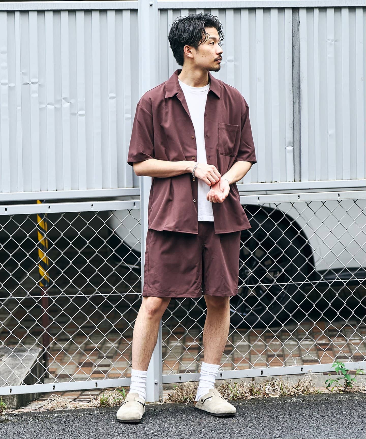 WRINKLES オープンカラーシャツ（シャツ／ブラウス）｜417 EDIFICE