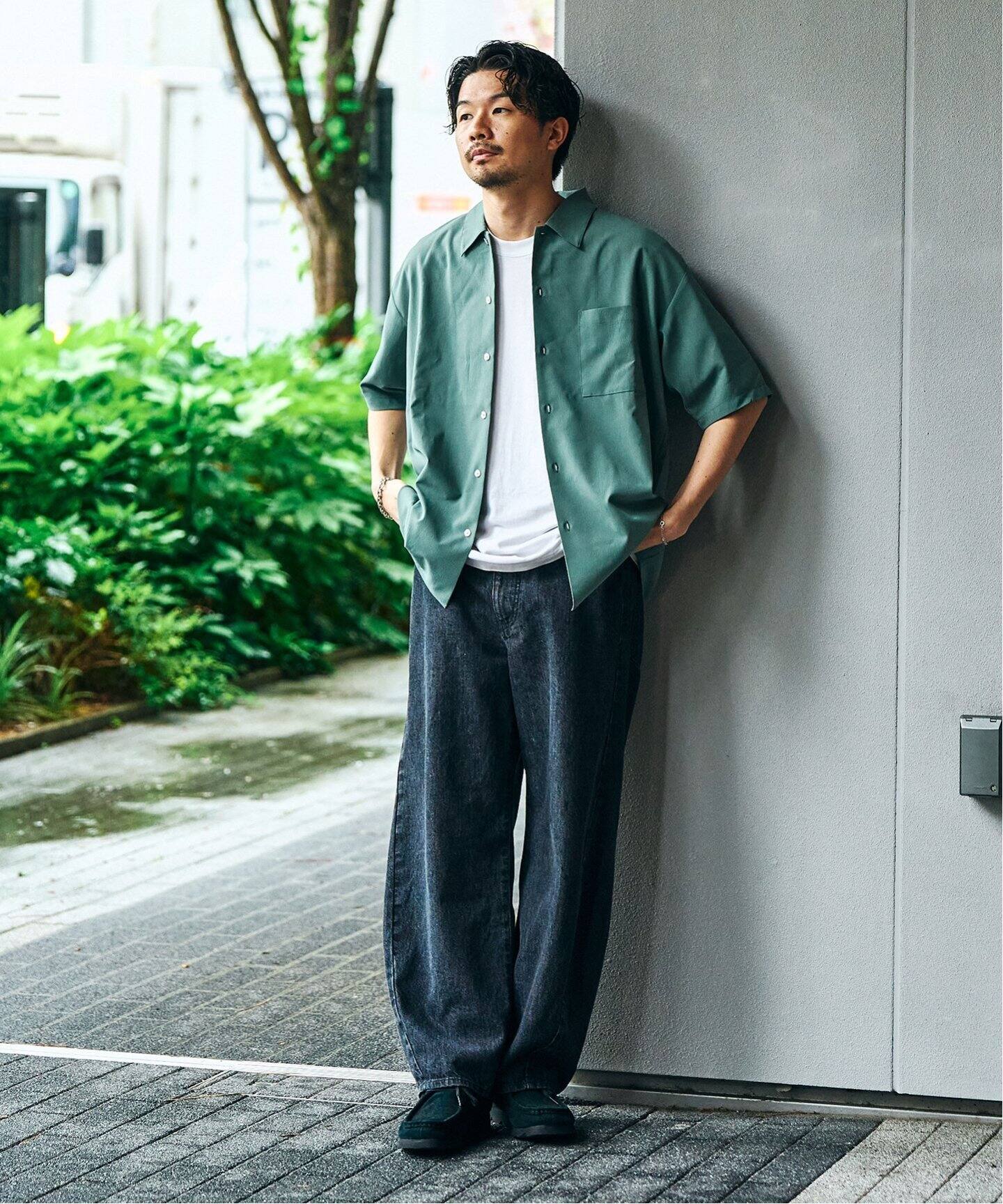 WRINKLES オープンカラーシャツ（シャツ／ブラウス）｜417 EDIFICE