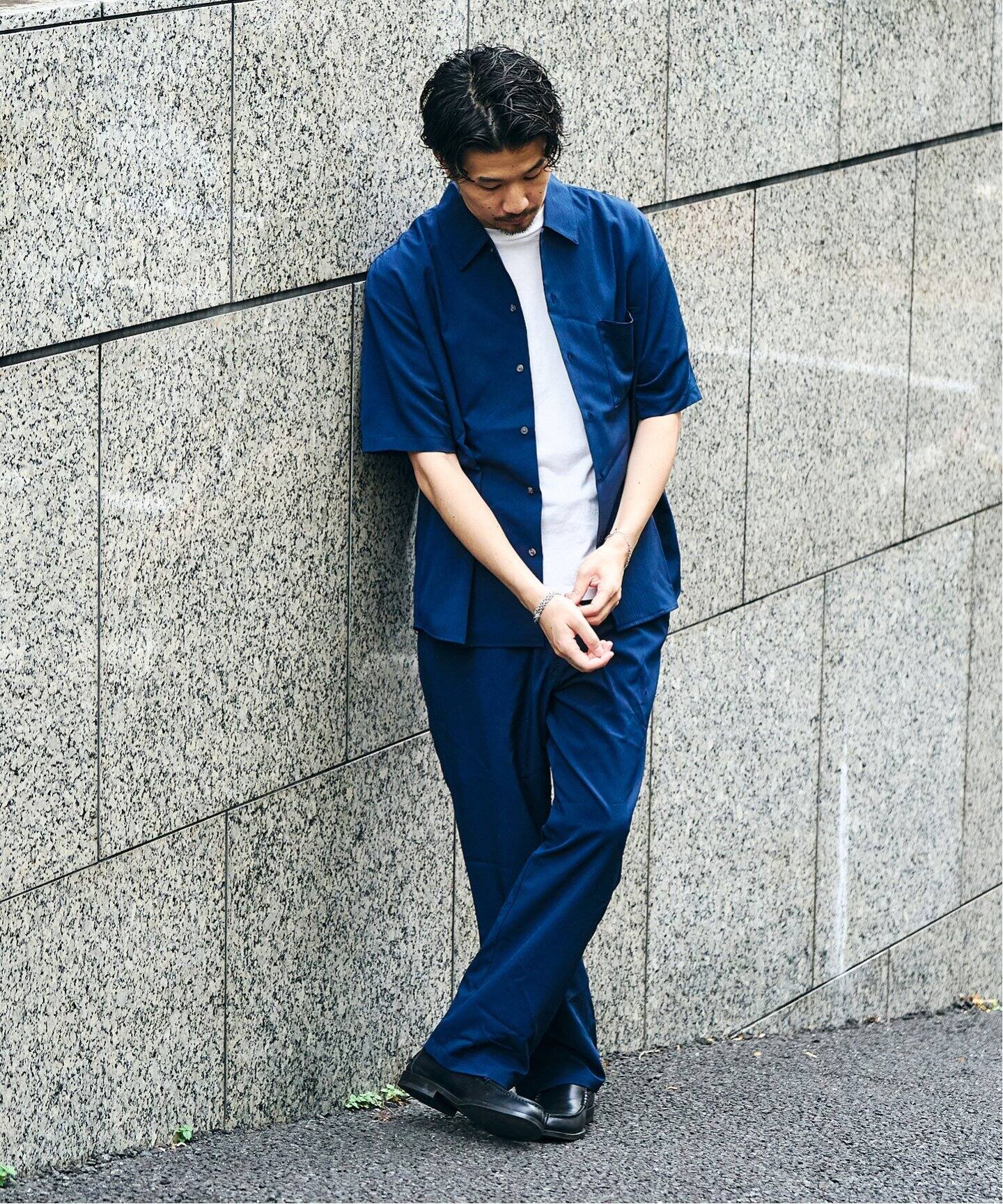 WRINKLES オープンカラーシャツ（シャツ／ブラウス）｜417 EDIFICE