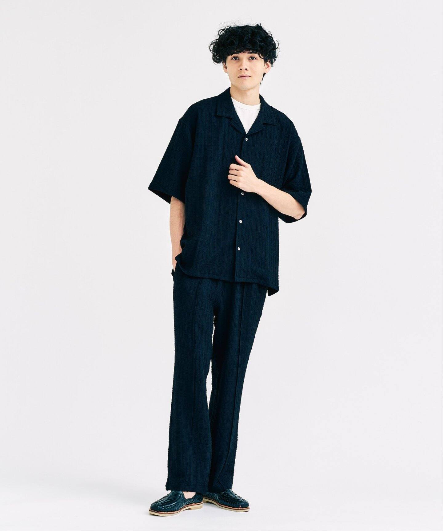 DOBBY JERSEY シャツ（シャツ／ブラウス）｜417 EDIFICE（フォー