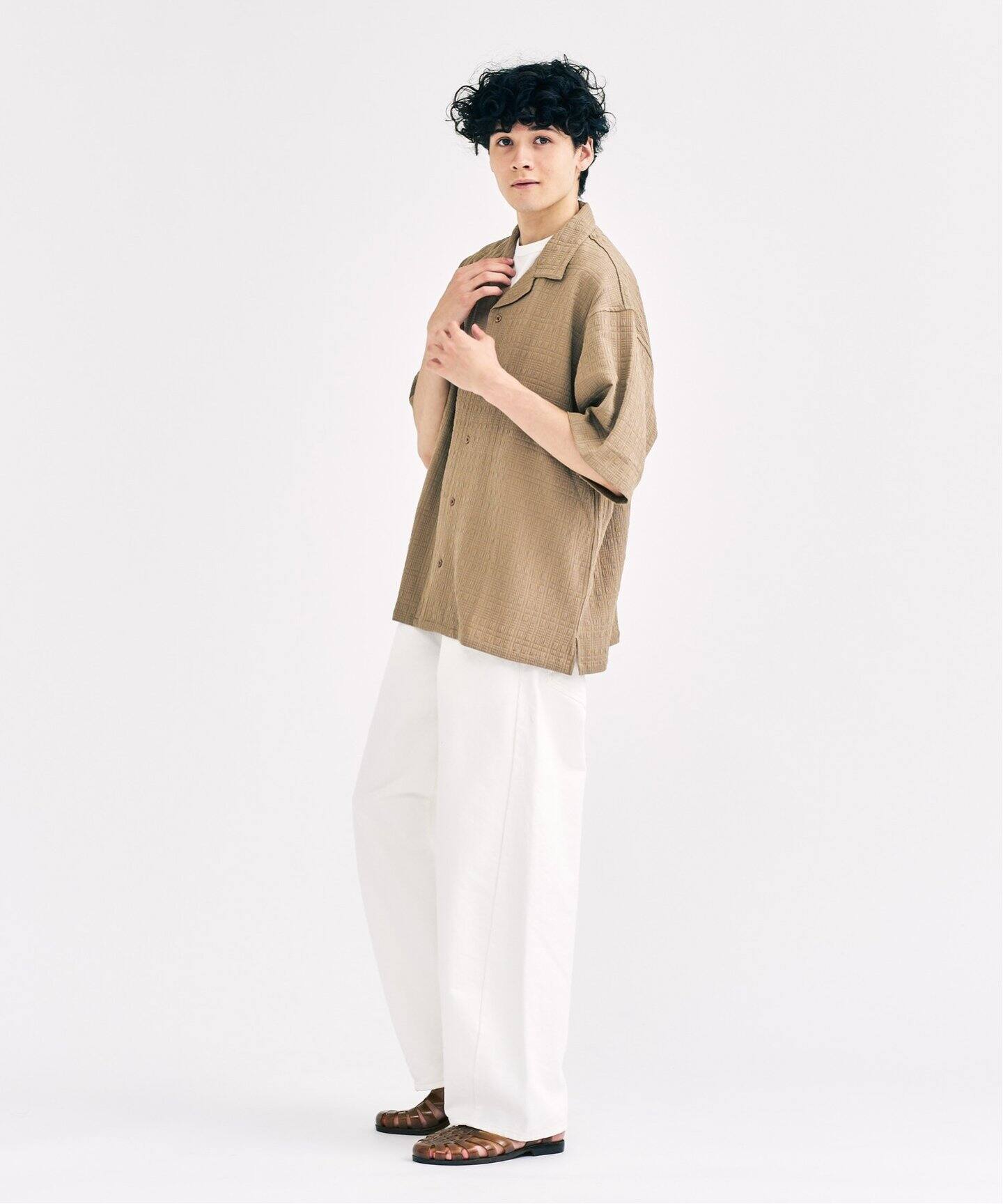 DOBBY JERSEY シャツ（シャツ／ブラウス）｜417 EDIFICE（フォー