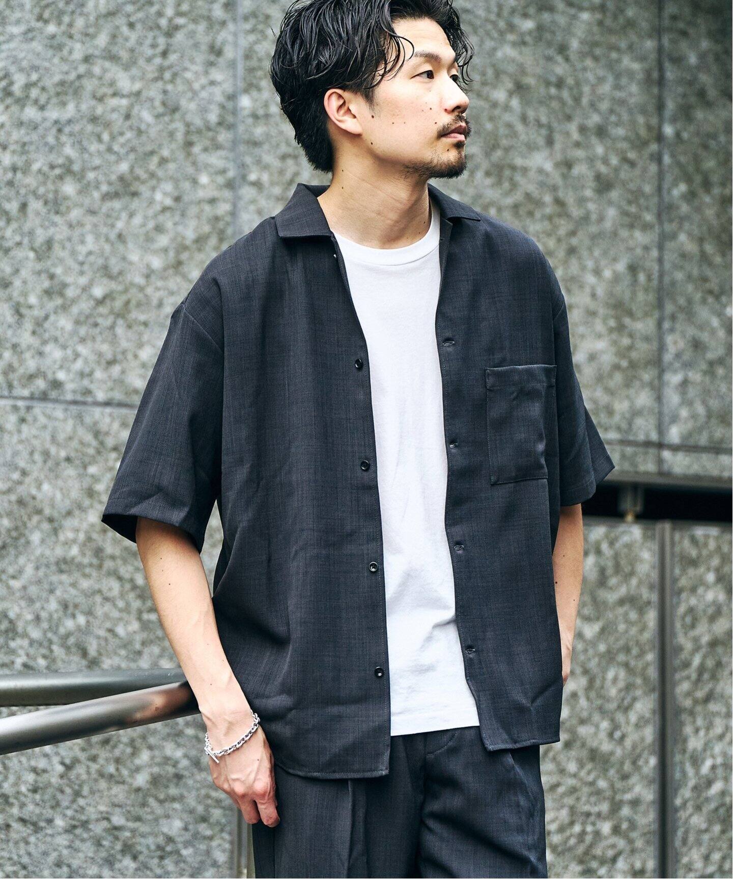 TROPICAL MESH SHIRT / トロピカルメッシュシャツ（シャツ／ブラウス