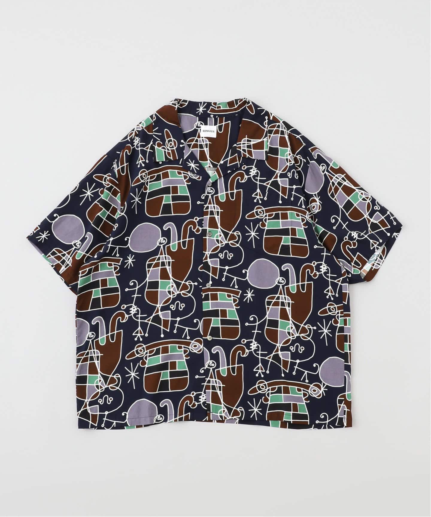 BUENA VISTA ブエナビスタ ART SHIRT XL BUENA VISTA / ブエナビスタ ART SHIRT（シャツ／ブラウス