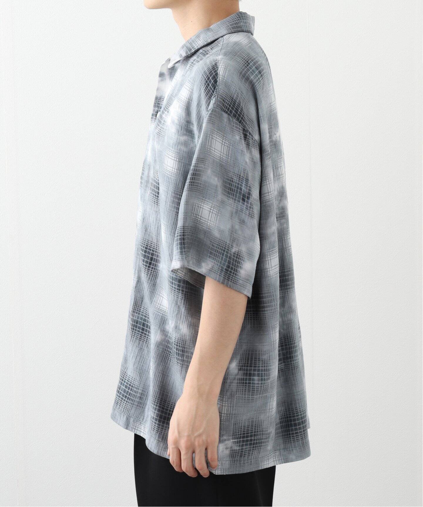 INNAT / インアット OMBRE CHECK SS SHIRT（シャツ／ブラウス）｜417