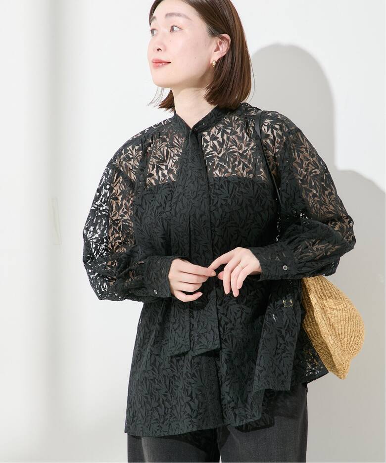 SP》レース ボウタイブラウス（シャツ／ブラウス）｜JOURNAL STANDARD